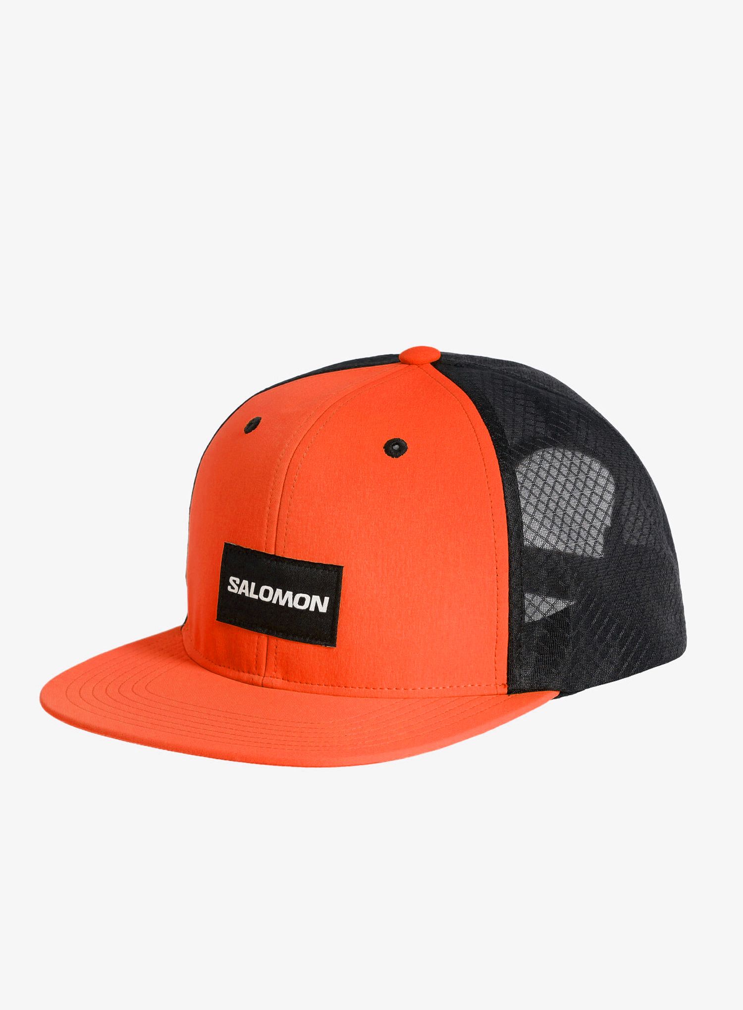 Kšiltovka Salomon Trucker Flat Cap - cherry tomato