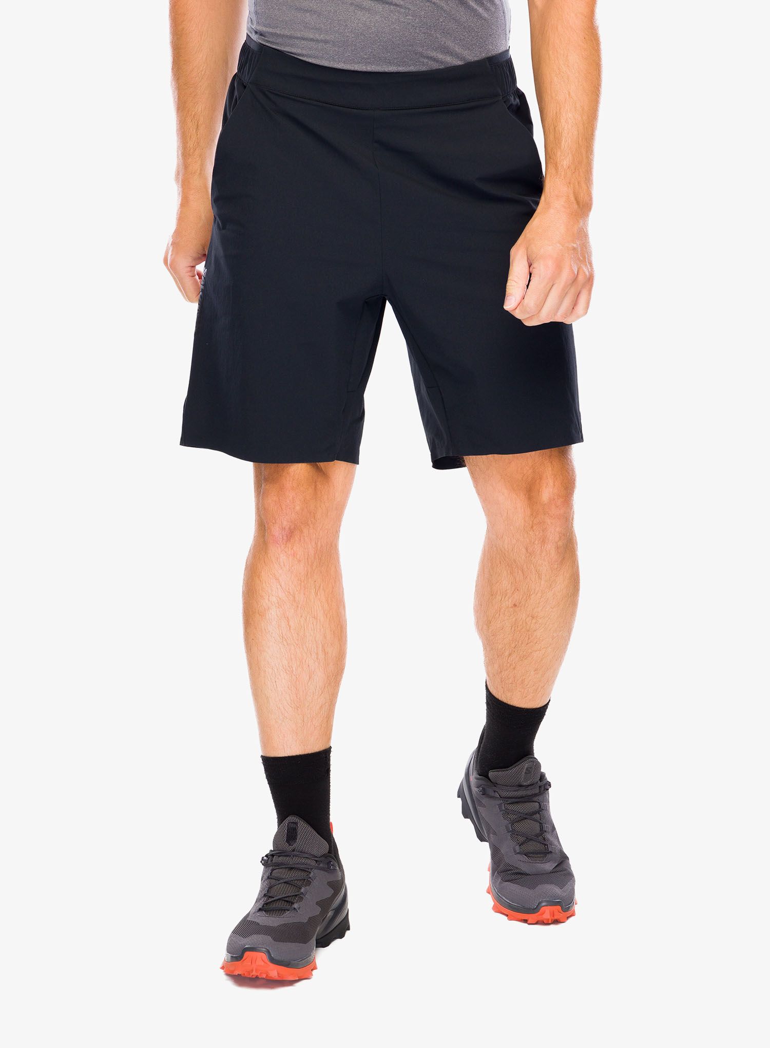 Outdoorové kraťasy Salomon Wayfarer Ease - deep black