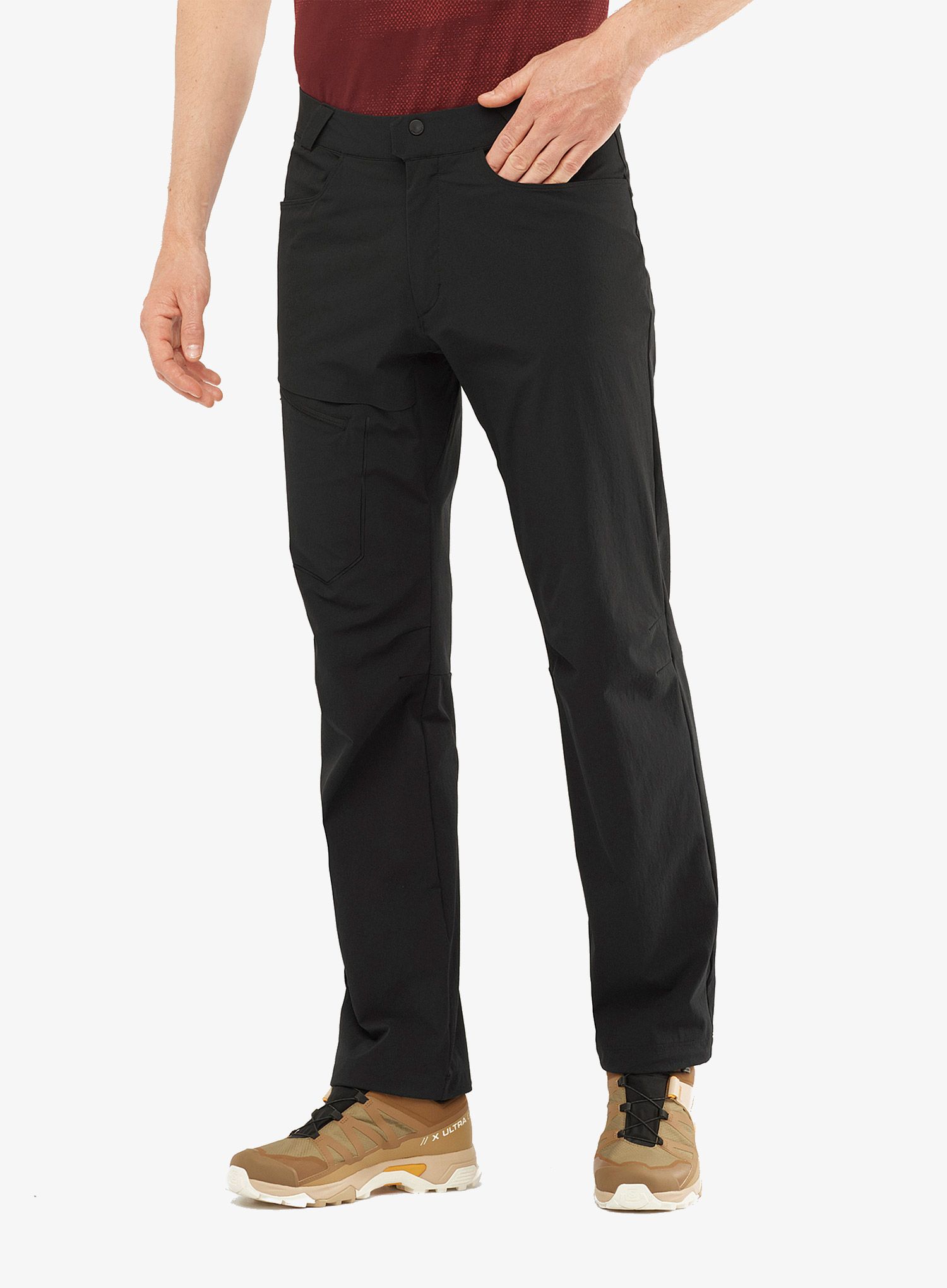 Turistické kalhoty Salomon Wayfarer Pants 2.0 - deep black