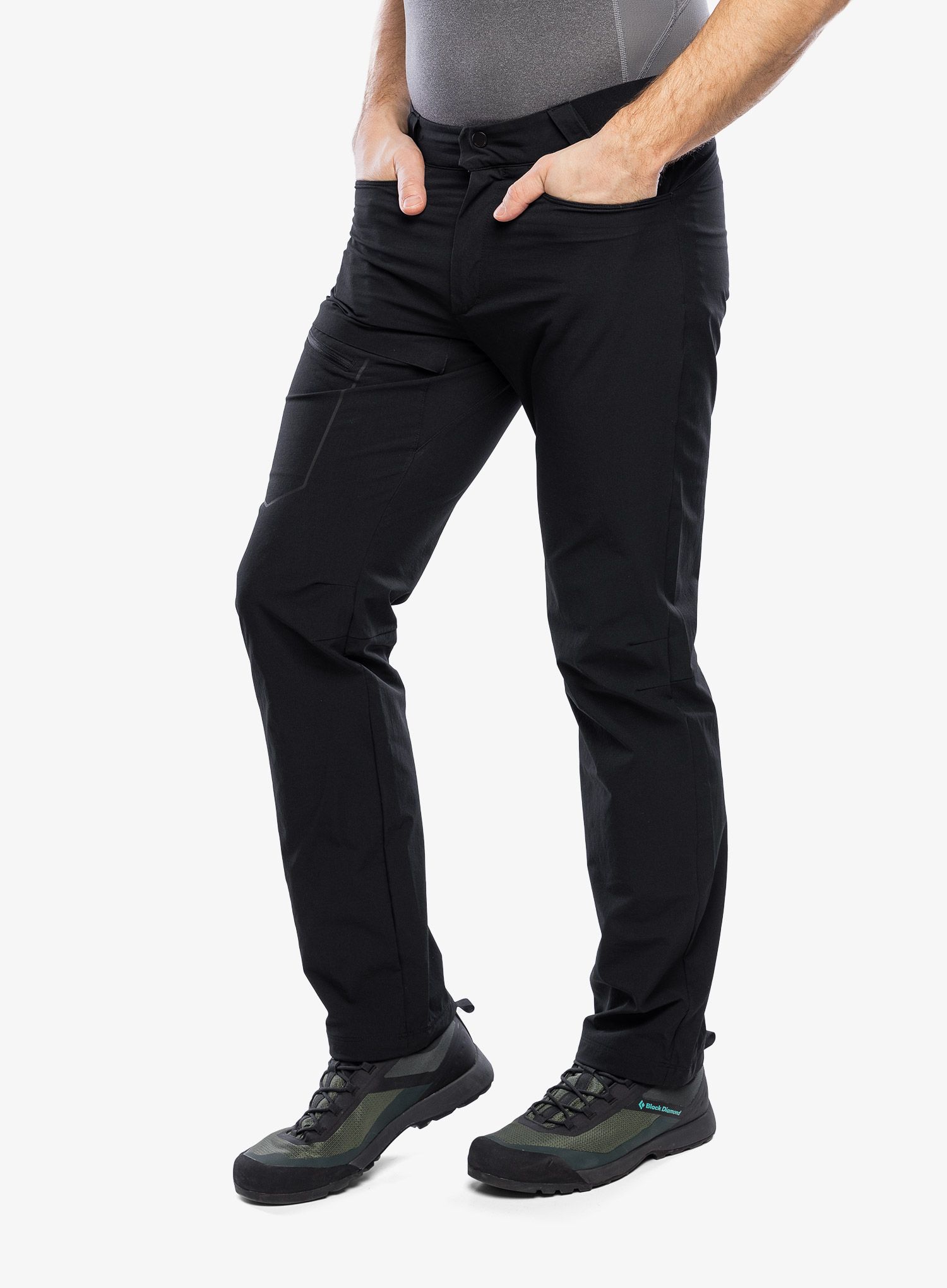 Turistické kalhoty Salomon Wayfarer Pants - deep black