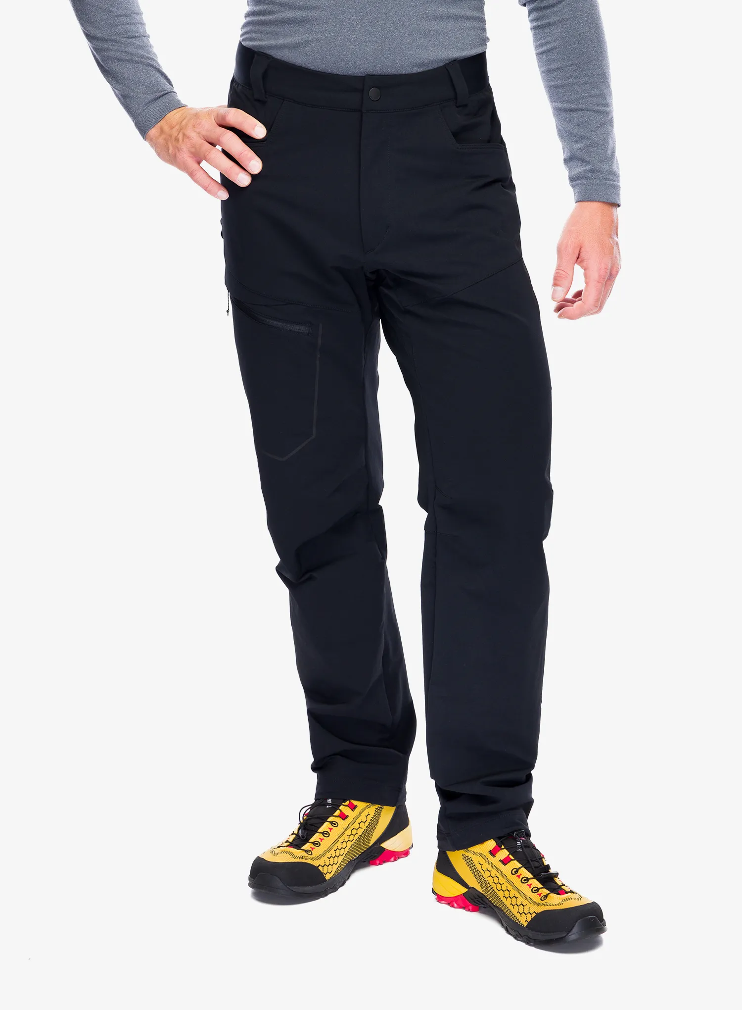 Turistické kalhoty Salomon Wayfarer Warm Pant - deep black