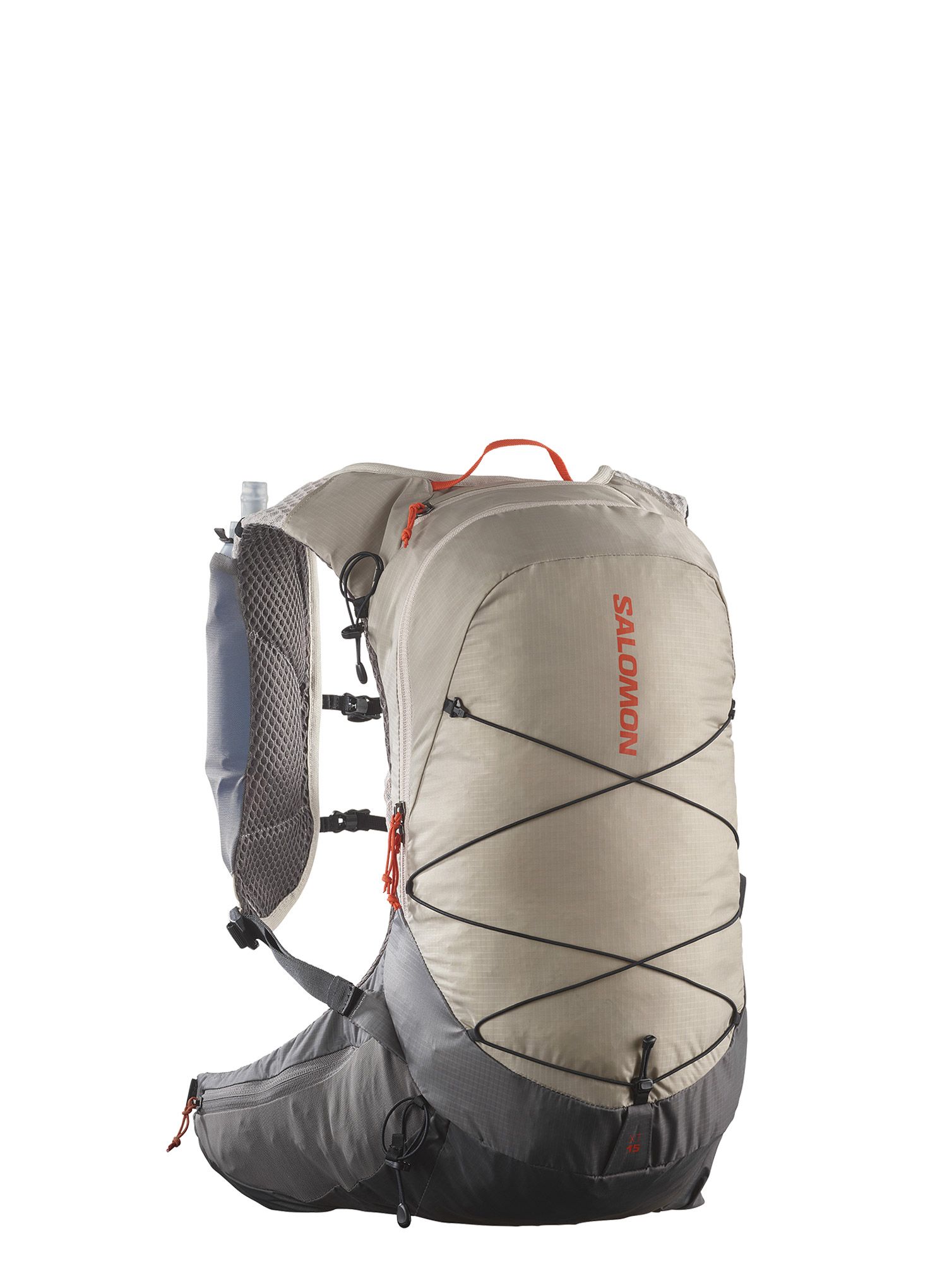 Turistický batoh Salomon XT 15 Set - gray/plum/cherry