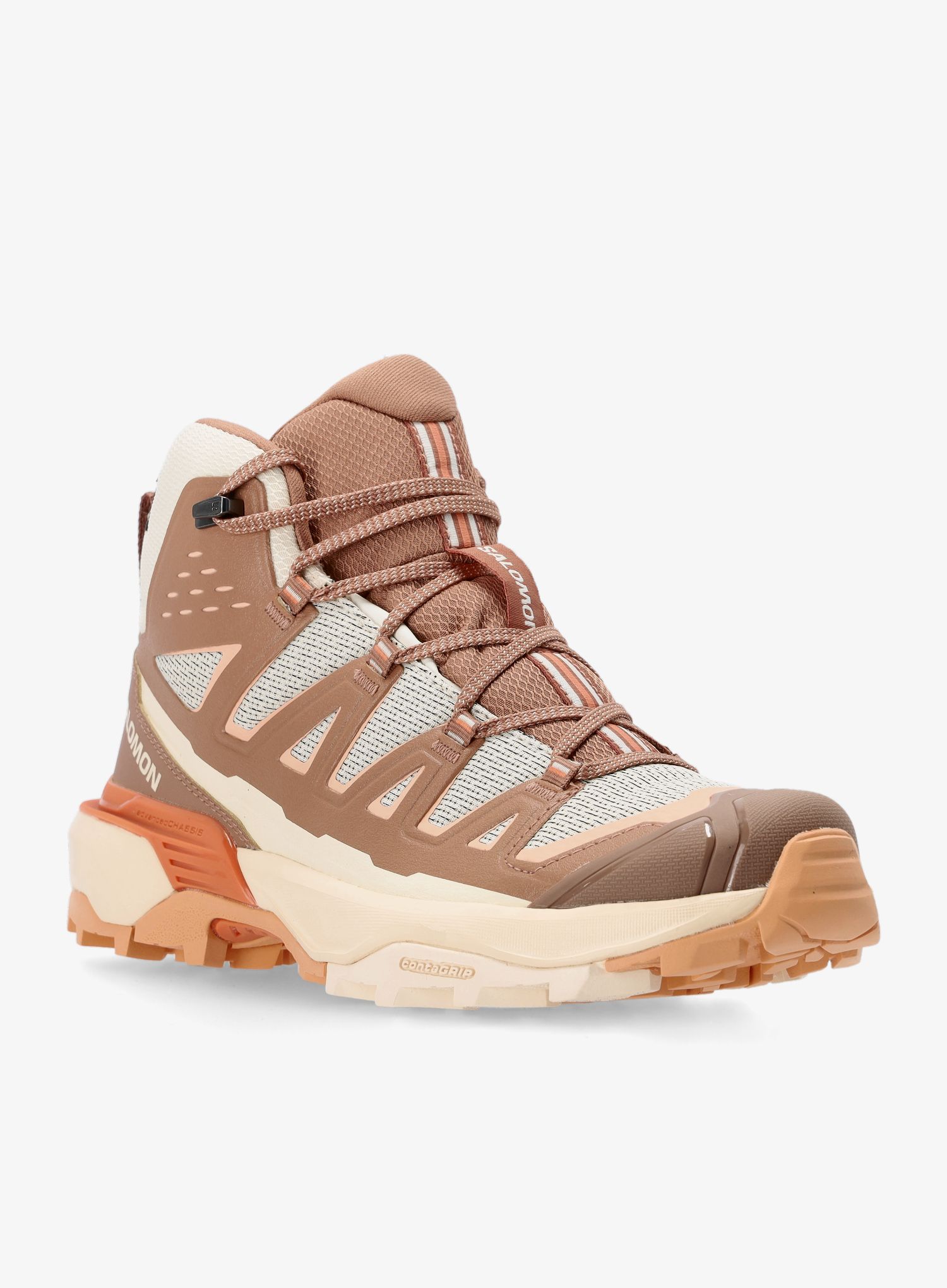 Turistické boty dámské Salomon X Ultra 360 Edge Mid GTX - shortbread/raw