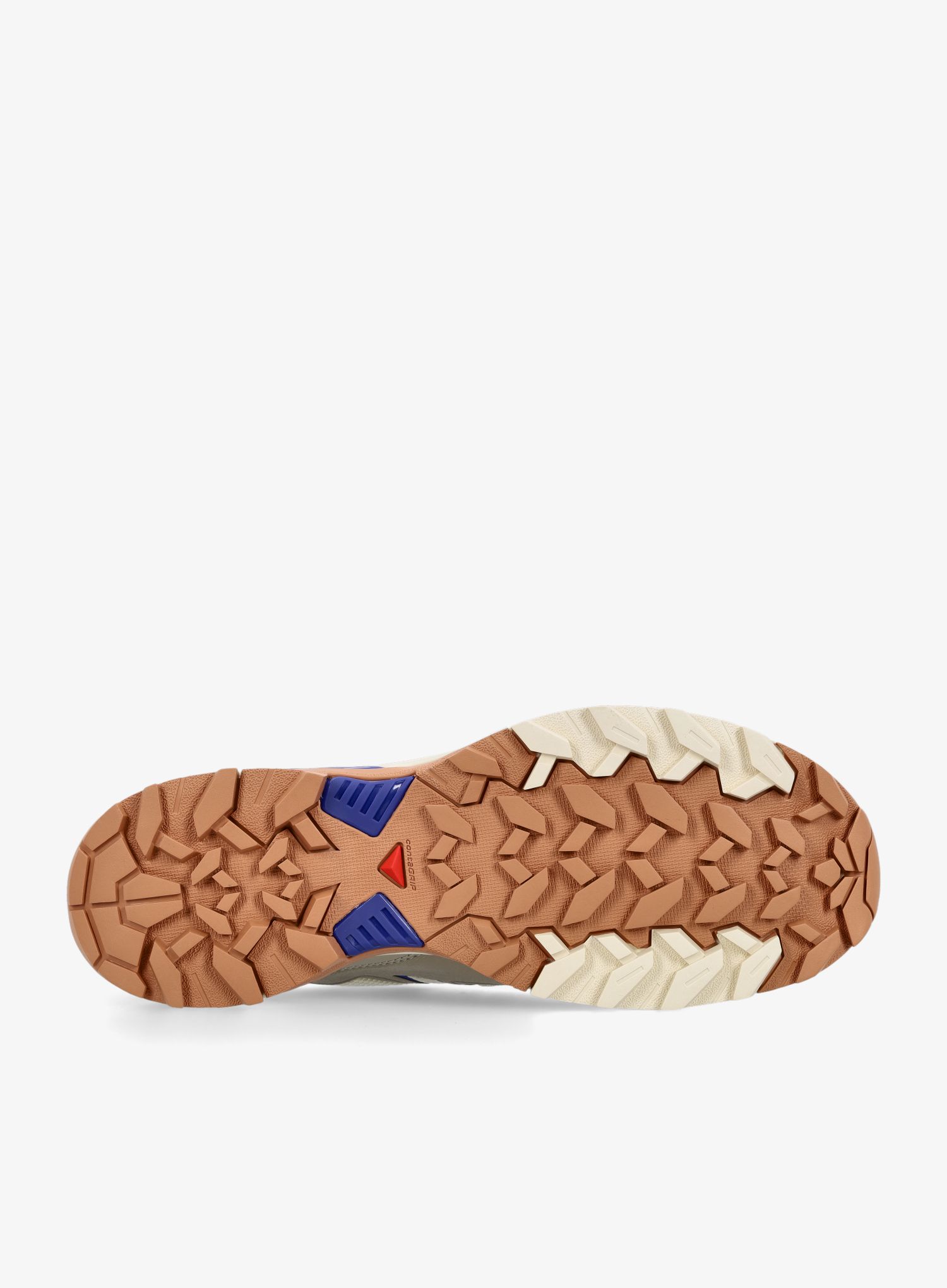 Turistické boty Salomon X Ultra 360 Edge - milk/khaki/blue