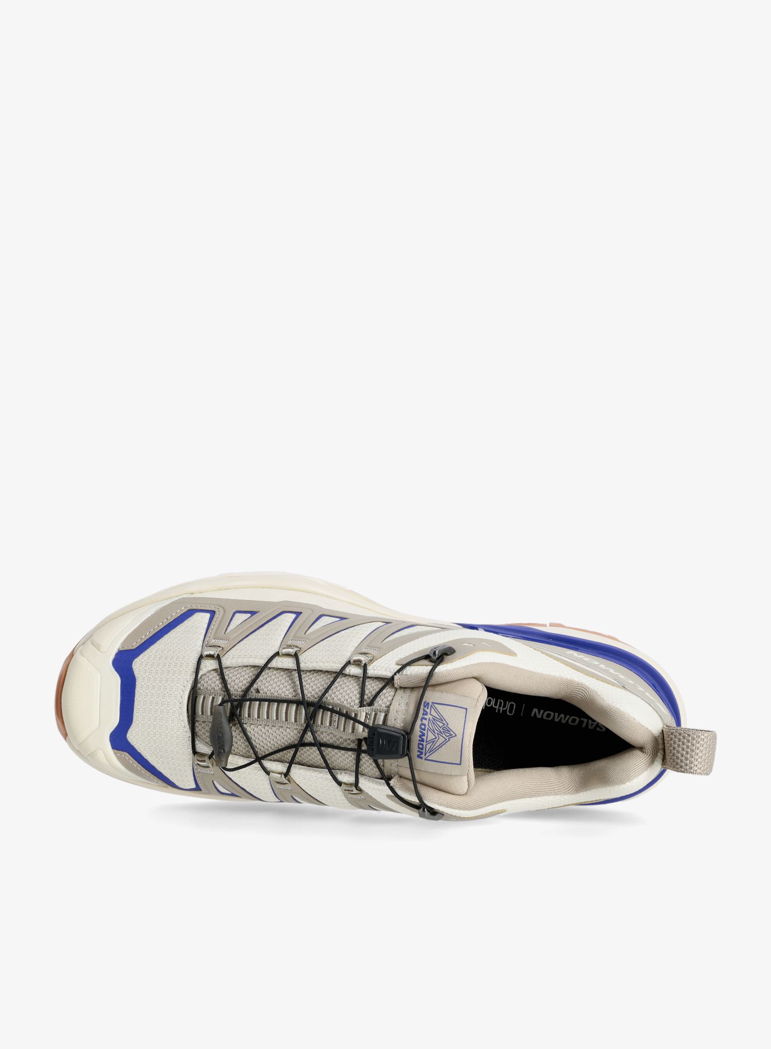 Turistické boty Salomon X Ultra 360 Edge - milk/khaki/blue