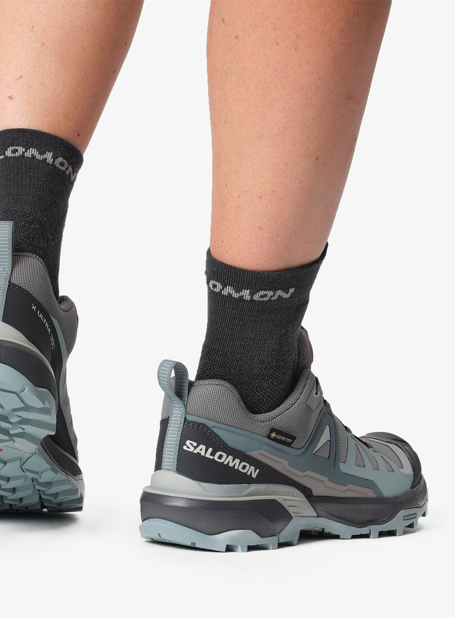 Turistické boty dámské Salomon X Ultra 360 GTX - shark/trooper/arona