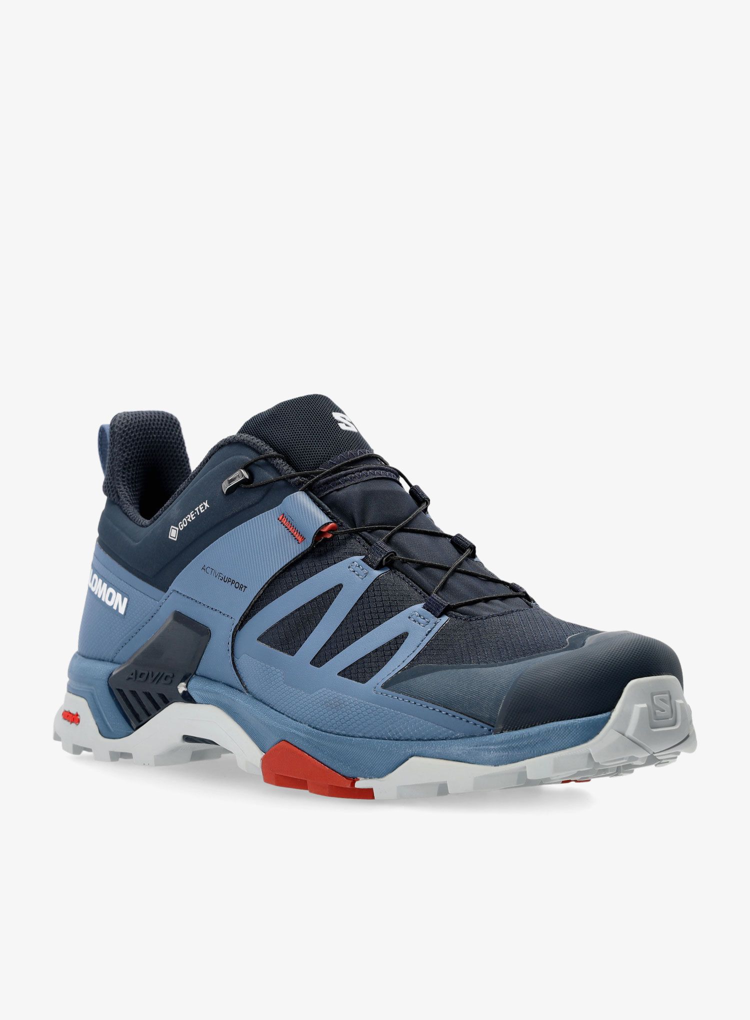 Turistické boty Salomon X Ultra 4 GTX - carbon/sea/blue