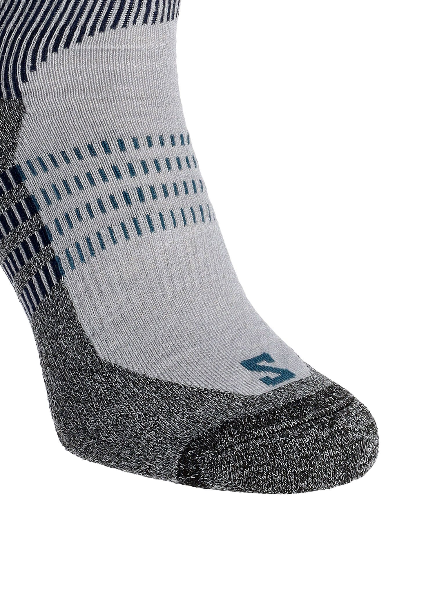Turistické ponožky Salomon X Ultra Access Crew 2-Pack - quarry/stargazer