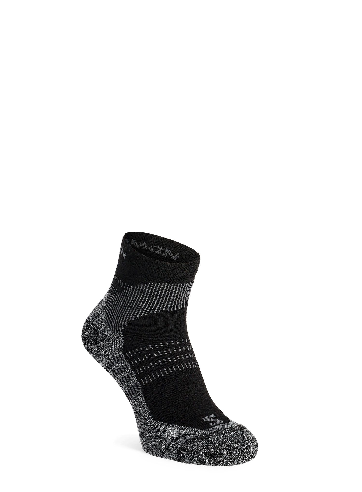 Turistické ponožky Salomon X Ultra Access Quarter 2-Pack - anthracite/black