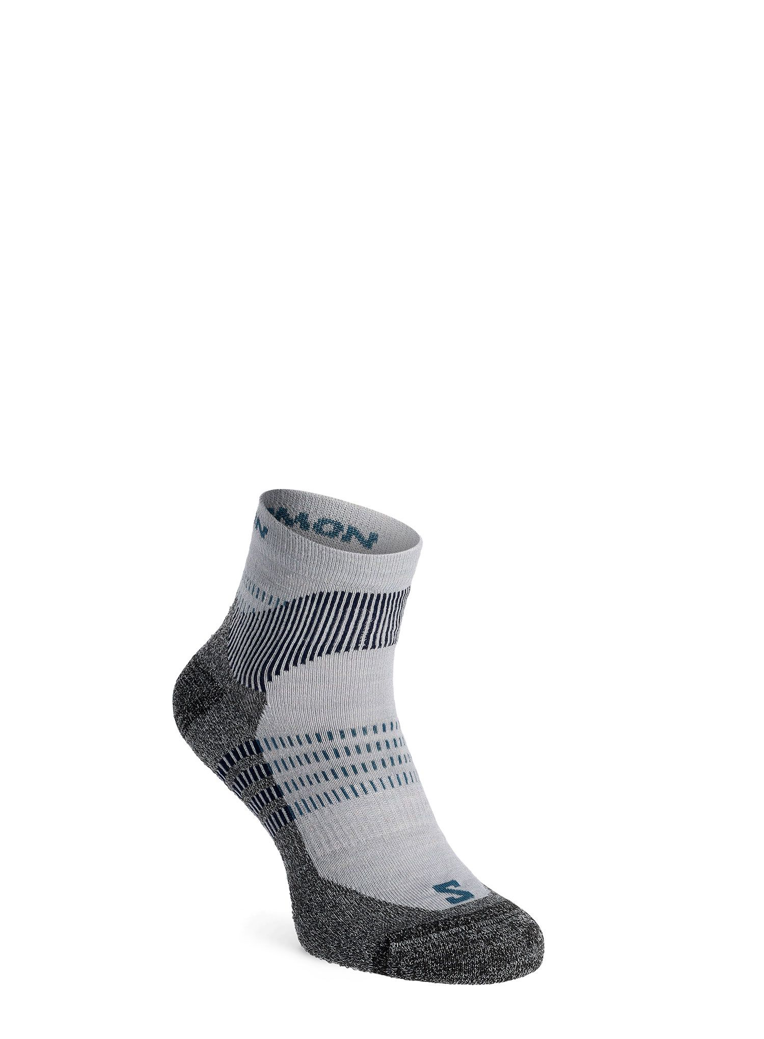 Turistické ponožky Salomon X Ultra Access Quarter 2-Pack - quarry/stargazer