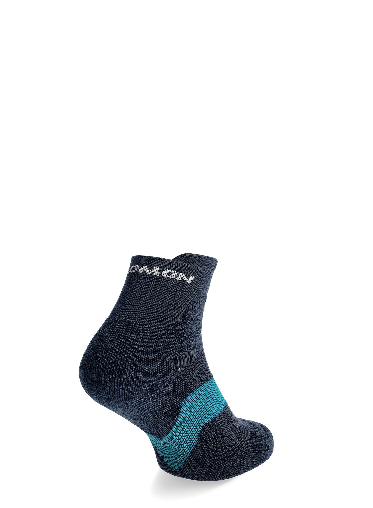 Turistické ponožky Salomon X Ultra Quarter - carbon/stargazer/blue