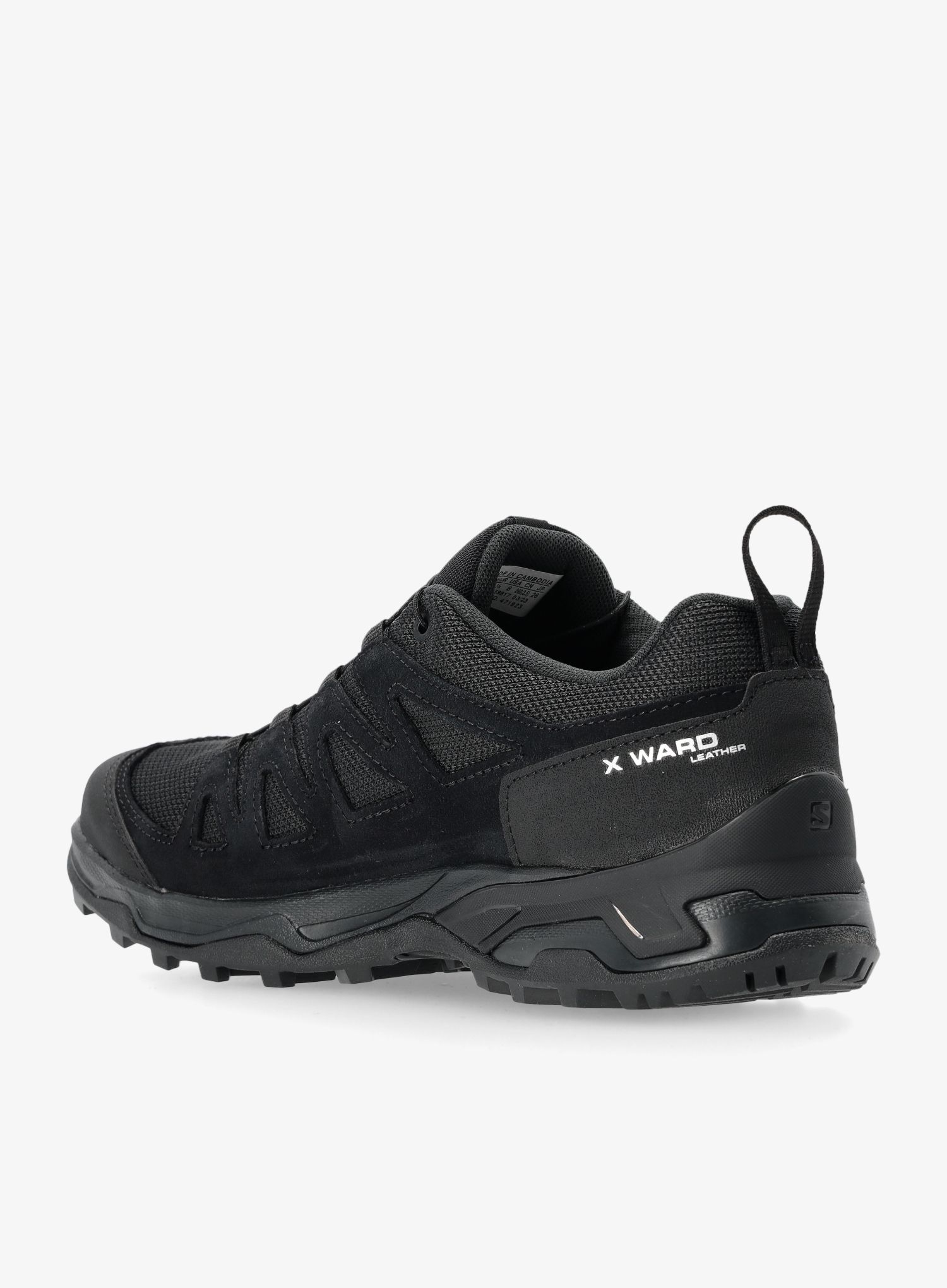 Turistické boty Salomon X Ward Leather Gtx - black/black/black