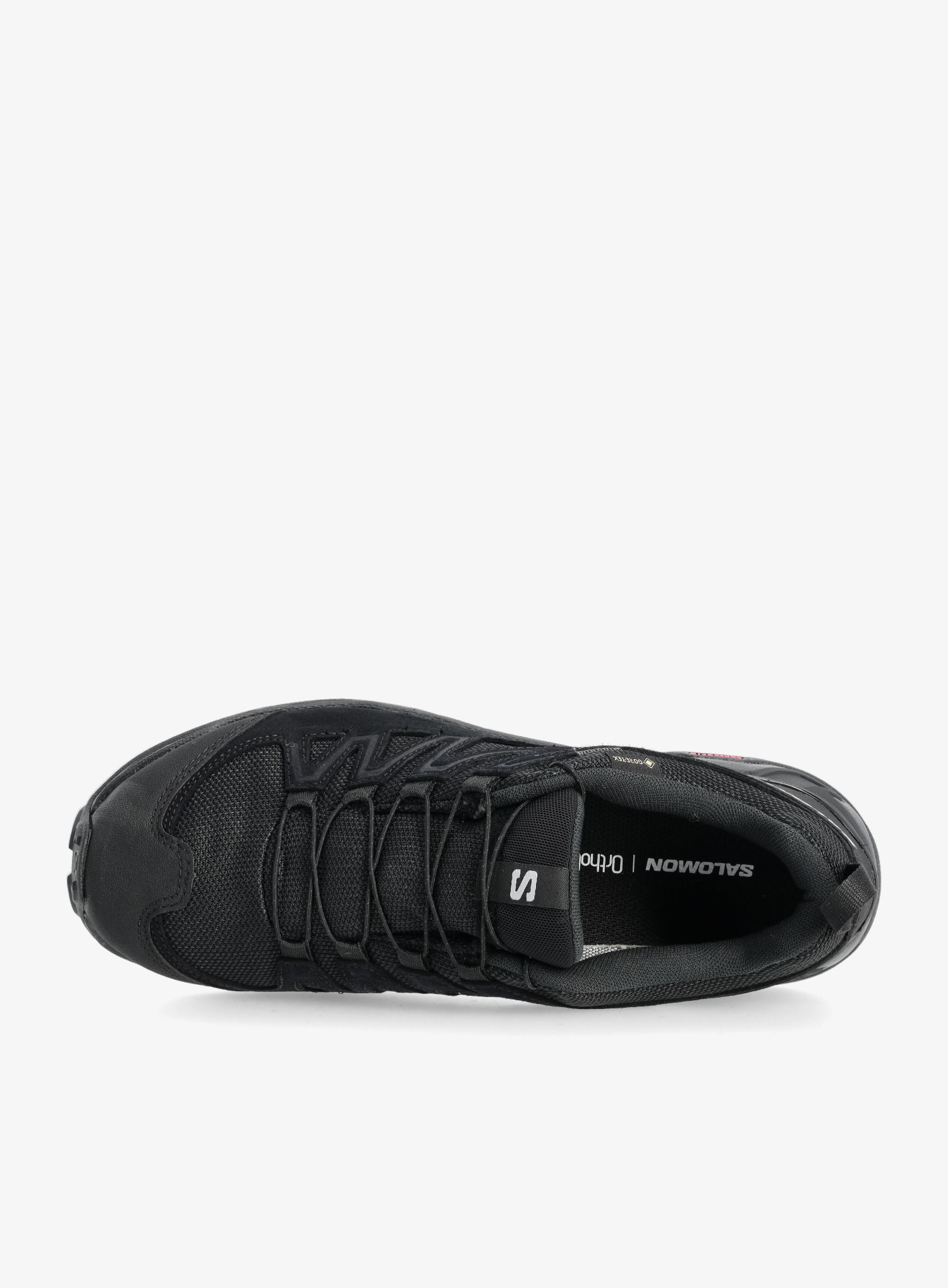 Turistické boty Salomon X Ward Leather Gtx - black/black/black