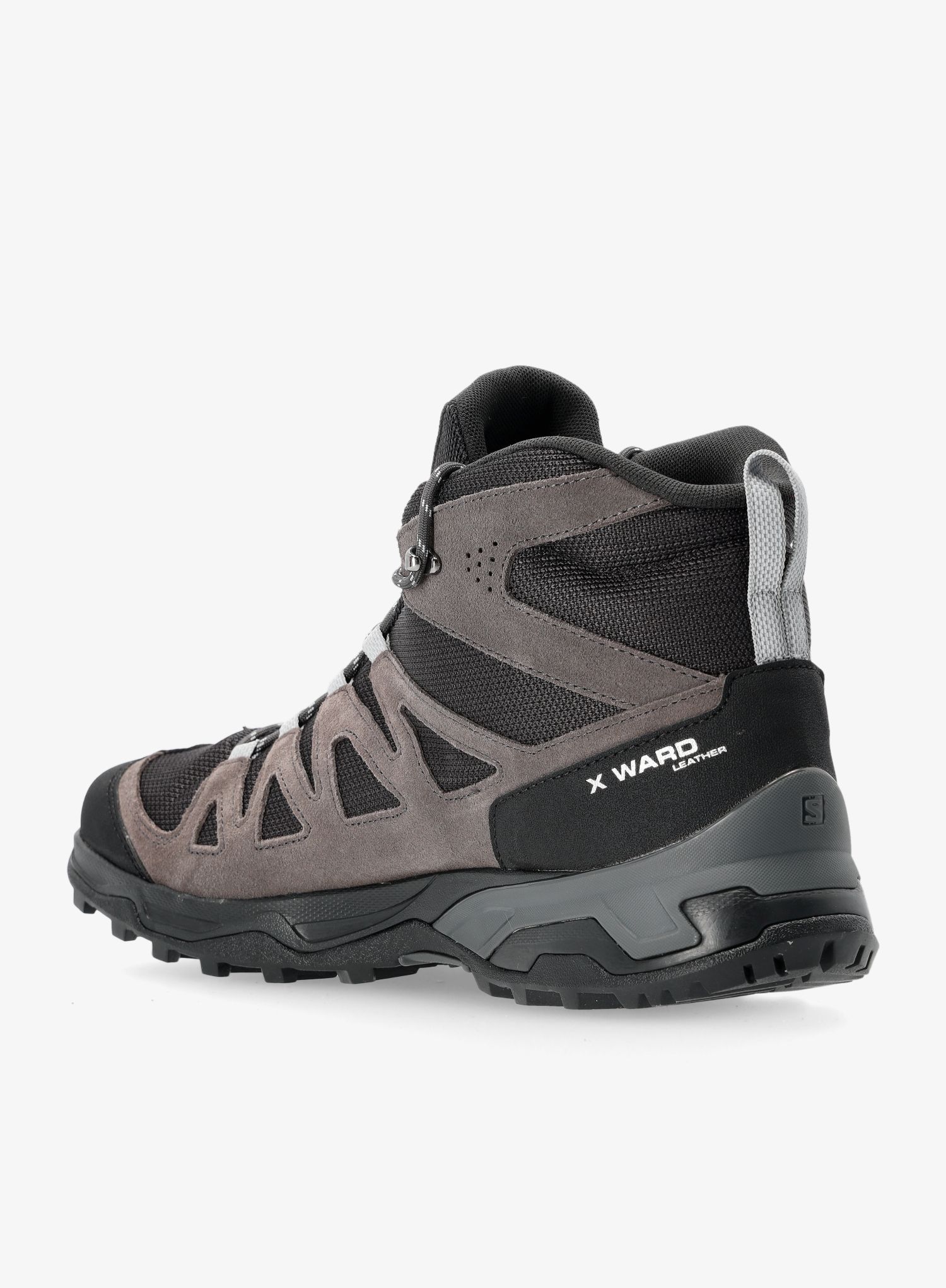 GORE TEX boty Salomon X Ward Leather Mid Gtx - phantom/black/magnet