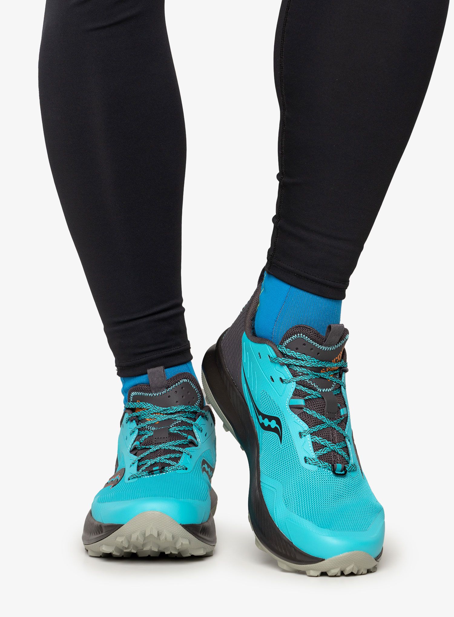 Trailové boty Saucony Blaze TR - agave/basalt