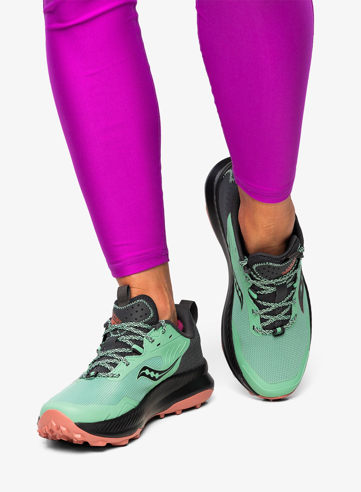 Dámské trailové boty Saucony Blaze TR - spring/wood