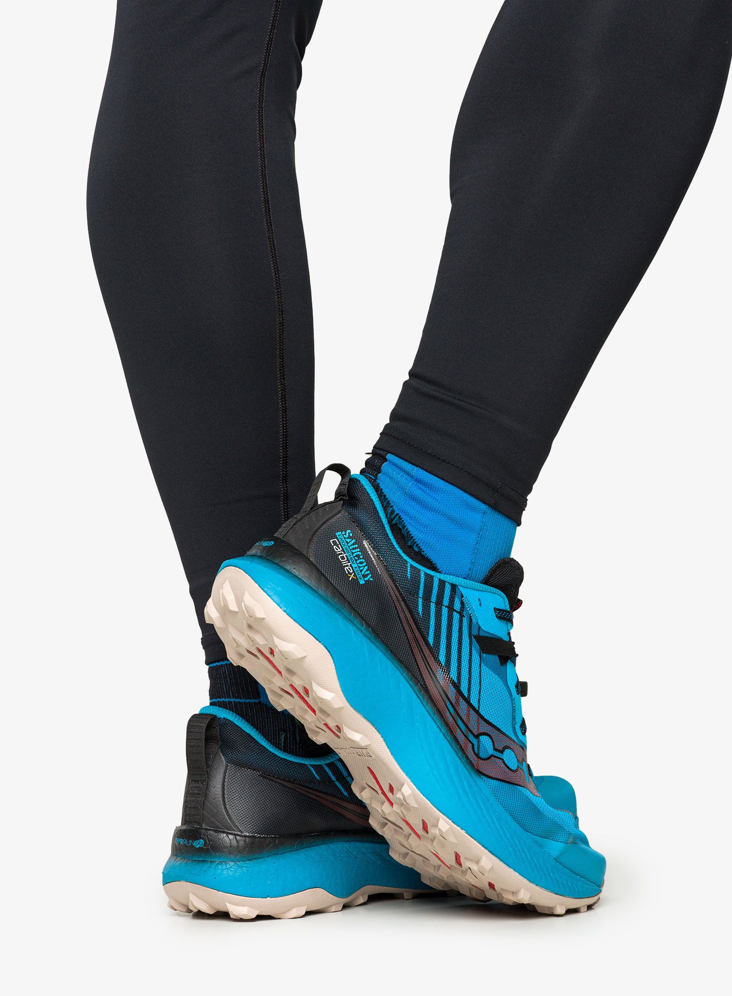 Pánské trailové boty Saucony Endorphin Edge - ocean/black
