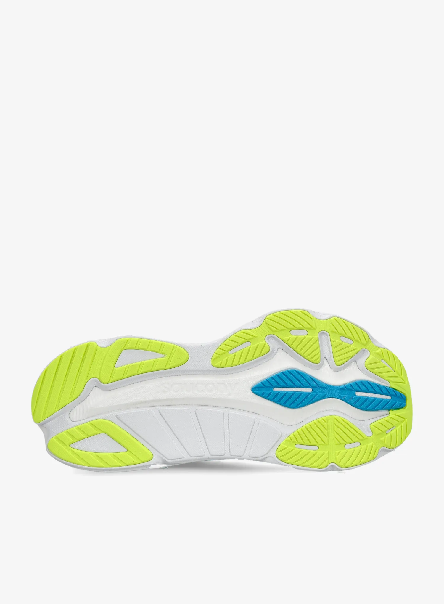 Běžecké boty pánské Saucony Hurricane 24 - viziblue/citron