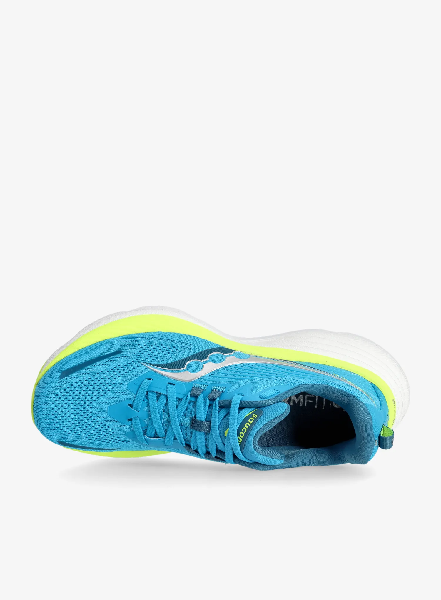 Běžecké boty pánské Saucony Hurricane 24 - viziblue/citron