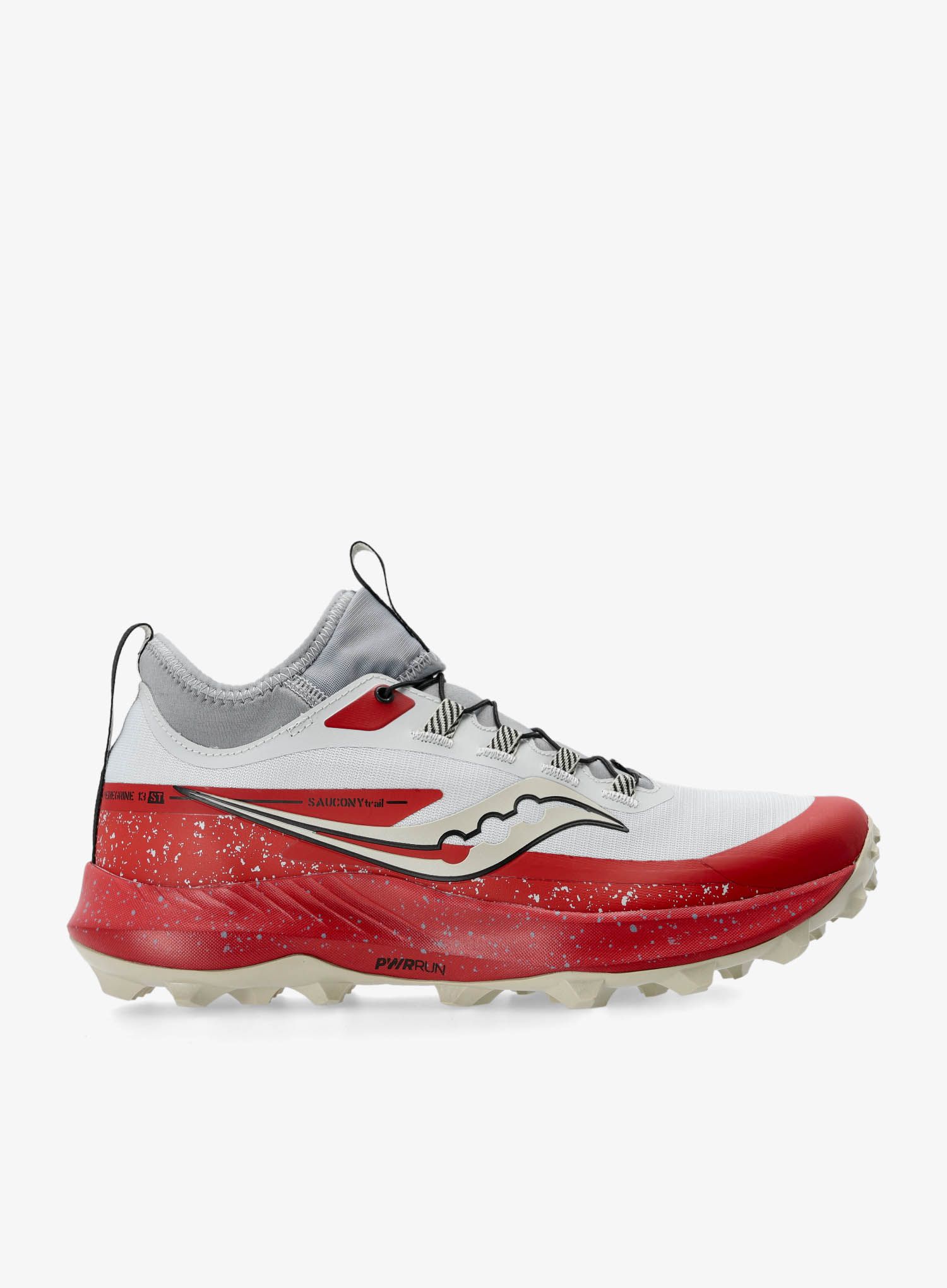Trailové boty Saucony Peregrine 13 ST - cloud/peprika
