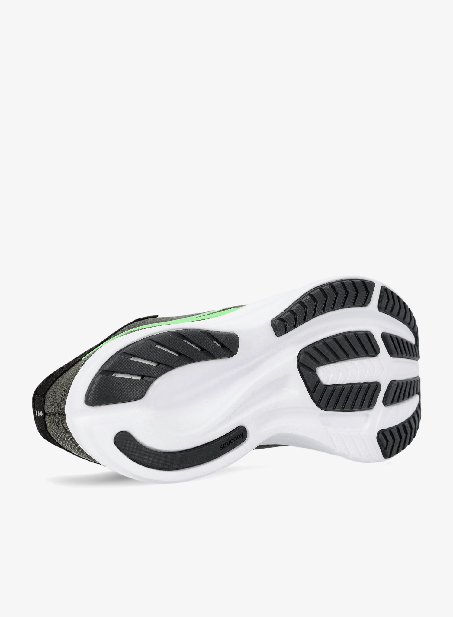 Běžecké boty pánské Saucony Ride 16 - umbra/slime