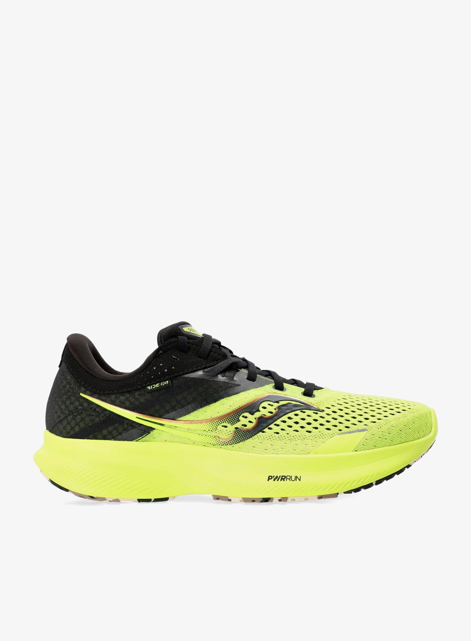 Boty na běhání pánské Saucony Ride 16  - citron/black