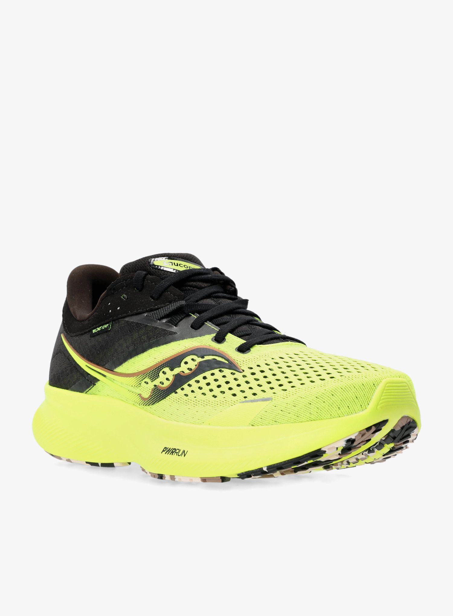 Boty na běhání pánské Saucony Ride 16  - citron/black
