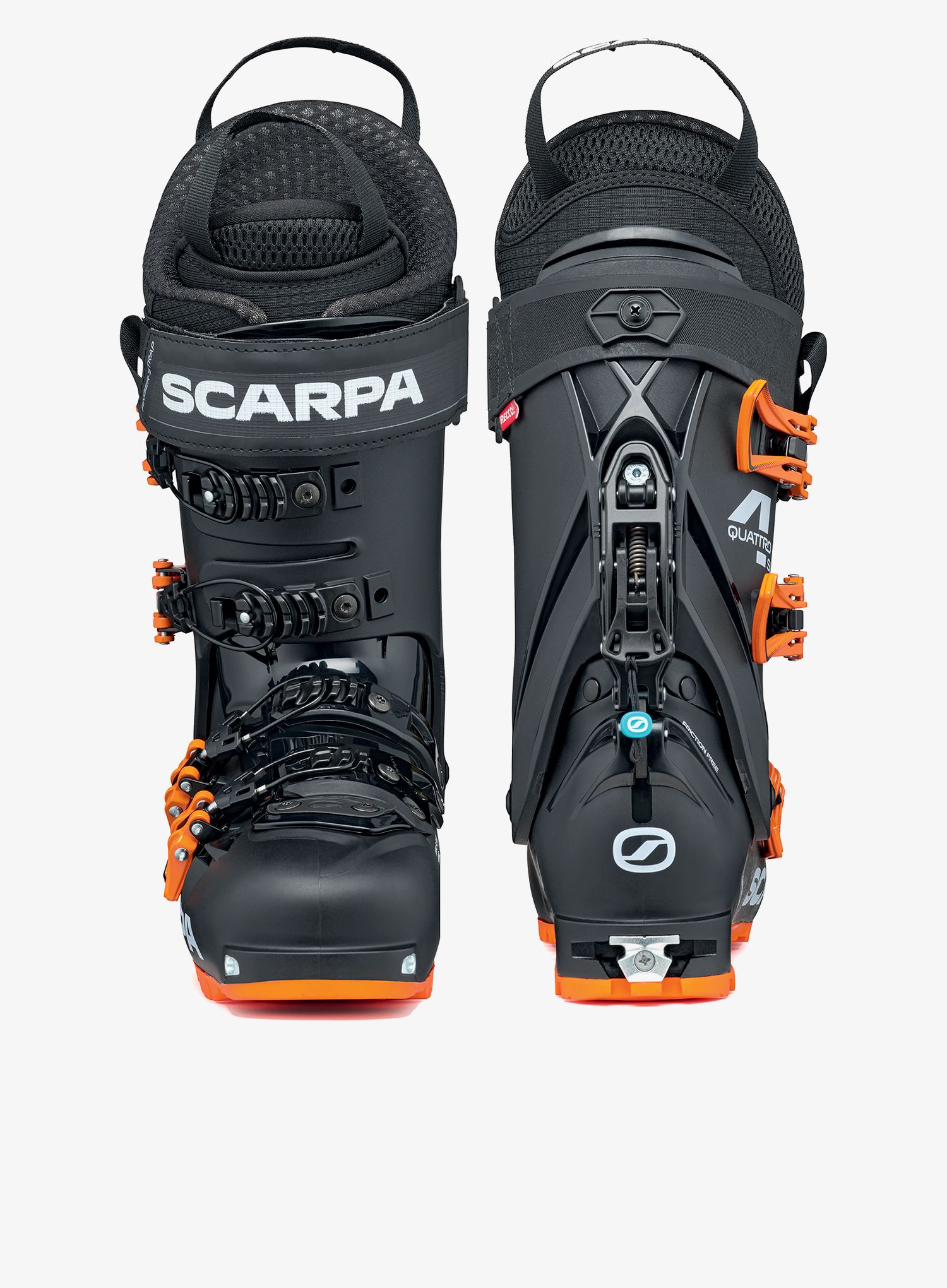 Skialpové boty Scarpa 4-Quattro SL - black/orange