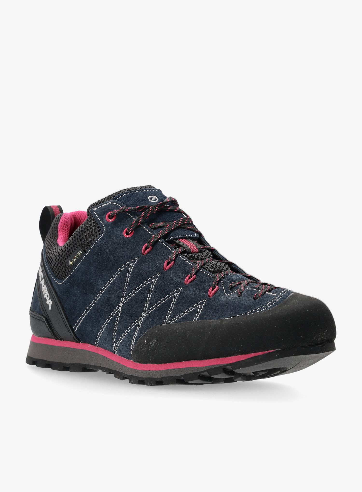 Dámská nástupová obuv Scarpa Crux GTX - ombre blue/cherry