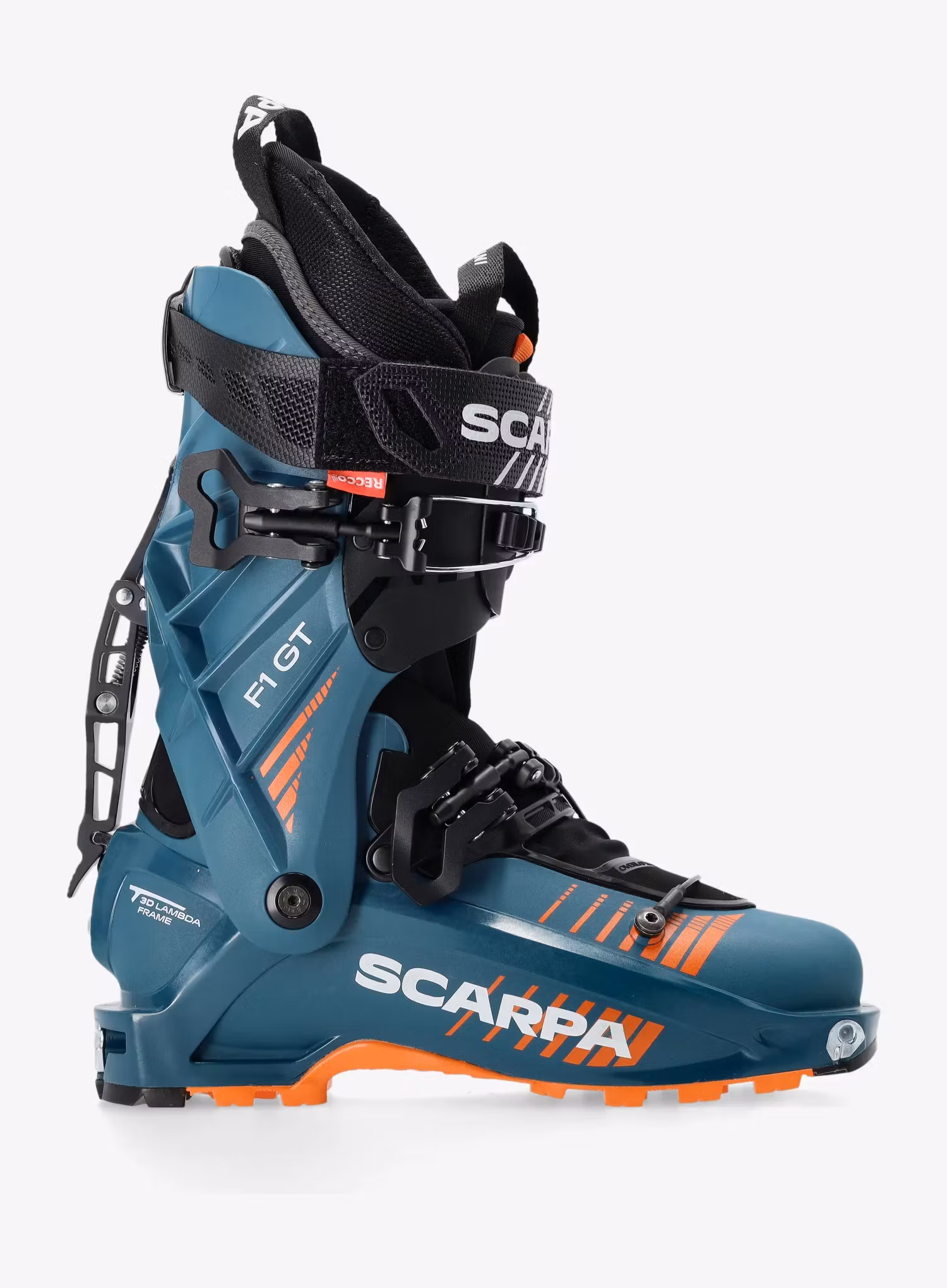 Skitourové boty Scarpa F1 GT - petrol/orange