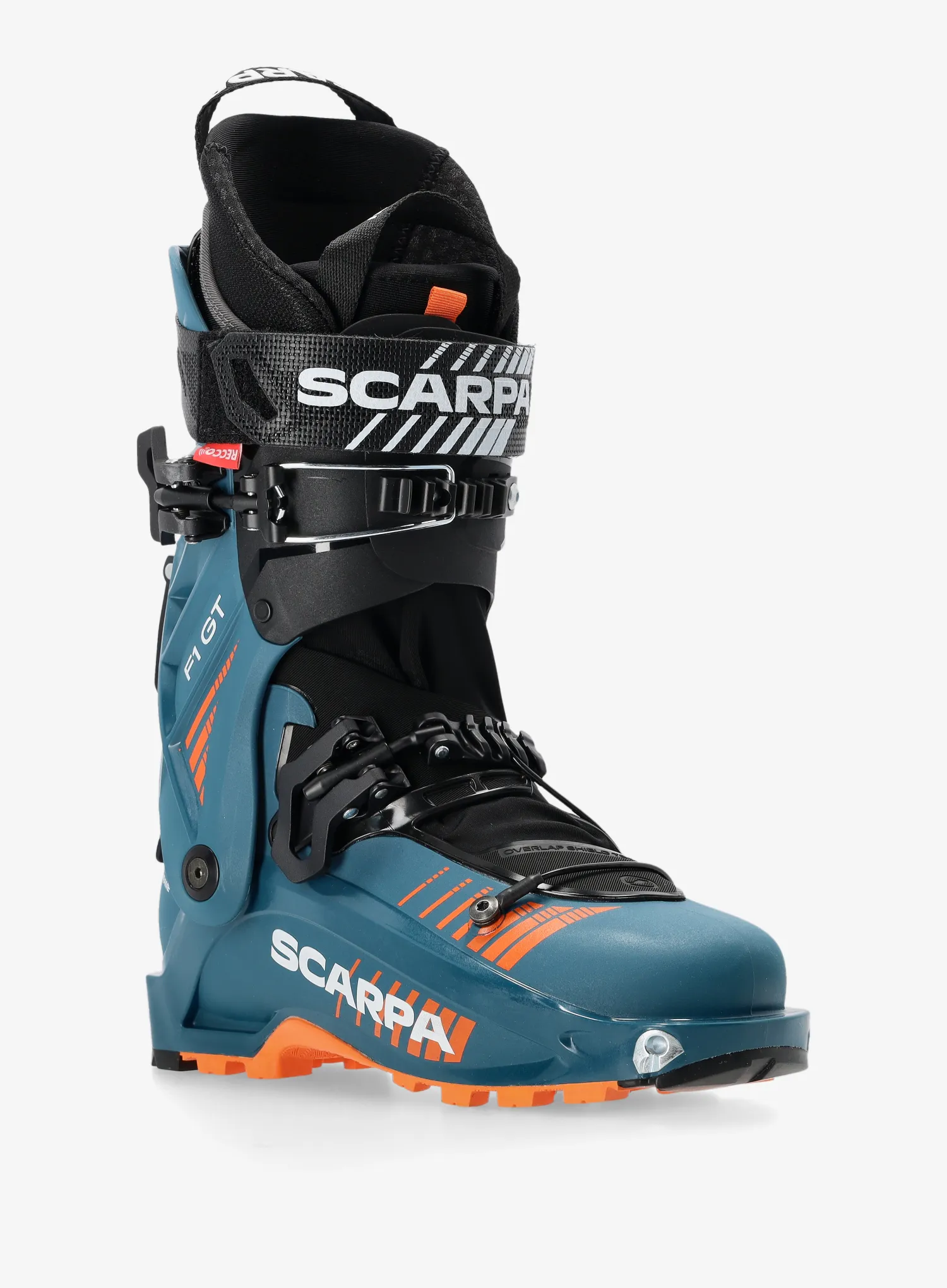 Skitourové boty Scarpa F1 GT - petrol/orange