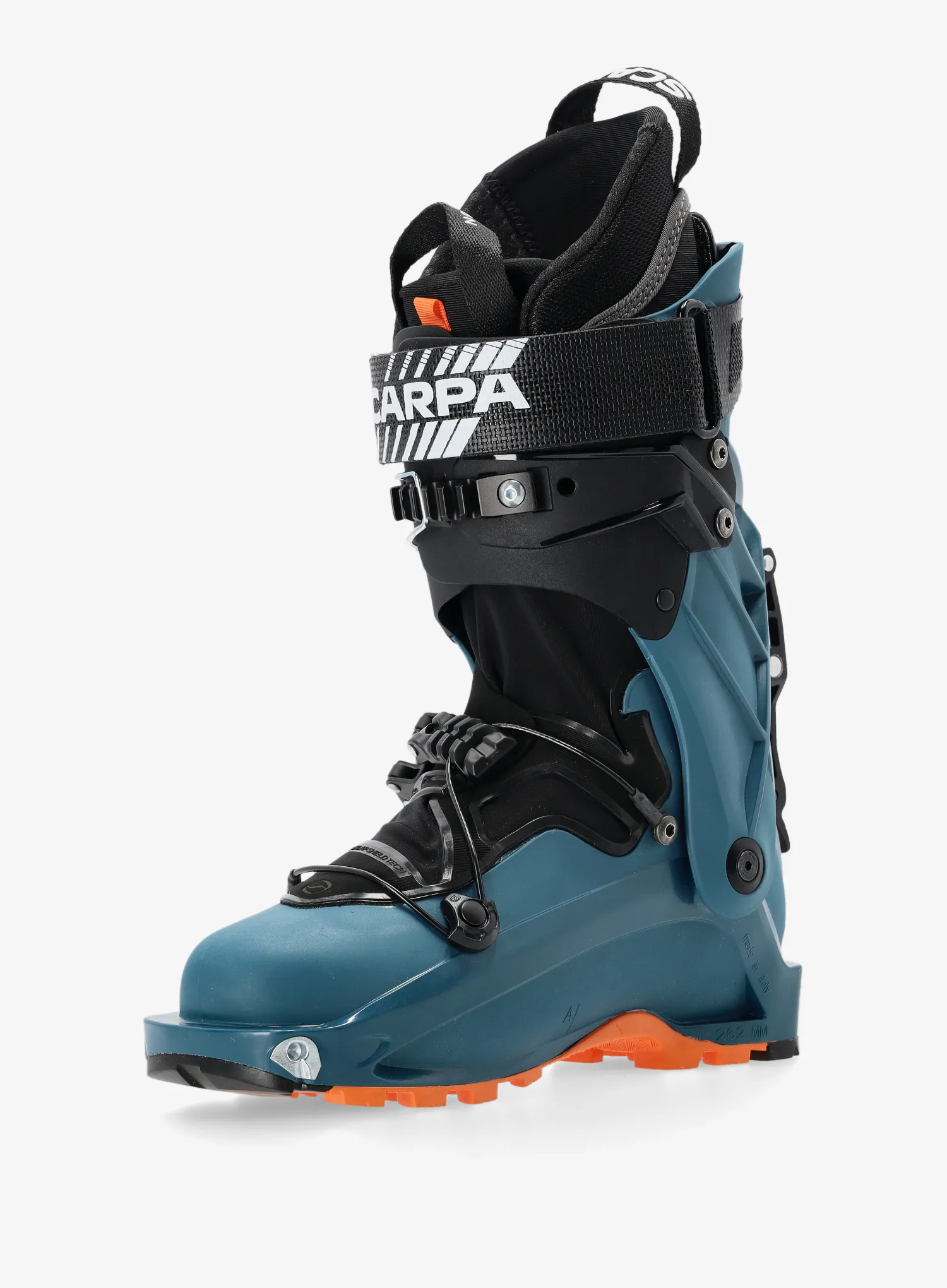 Skitourové boty Scarpa F1 GT - petrol/orange