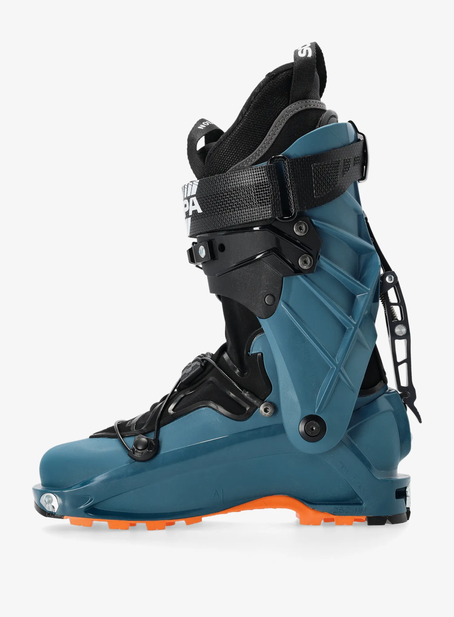 Skitourové boty Scarpa F1 GT - petrol/orange