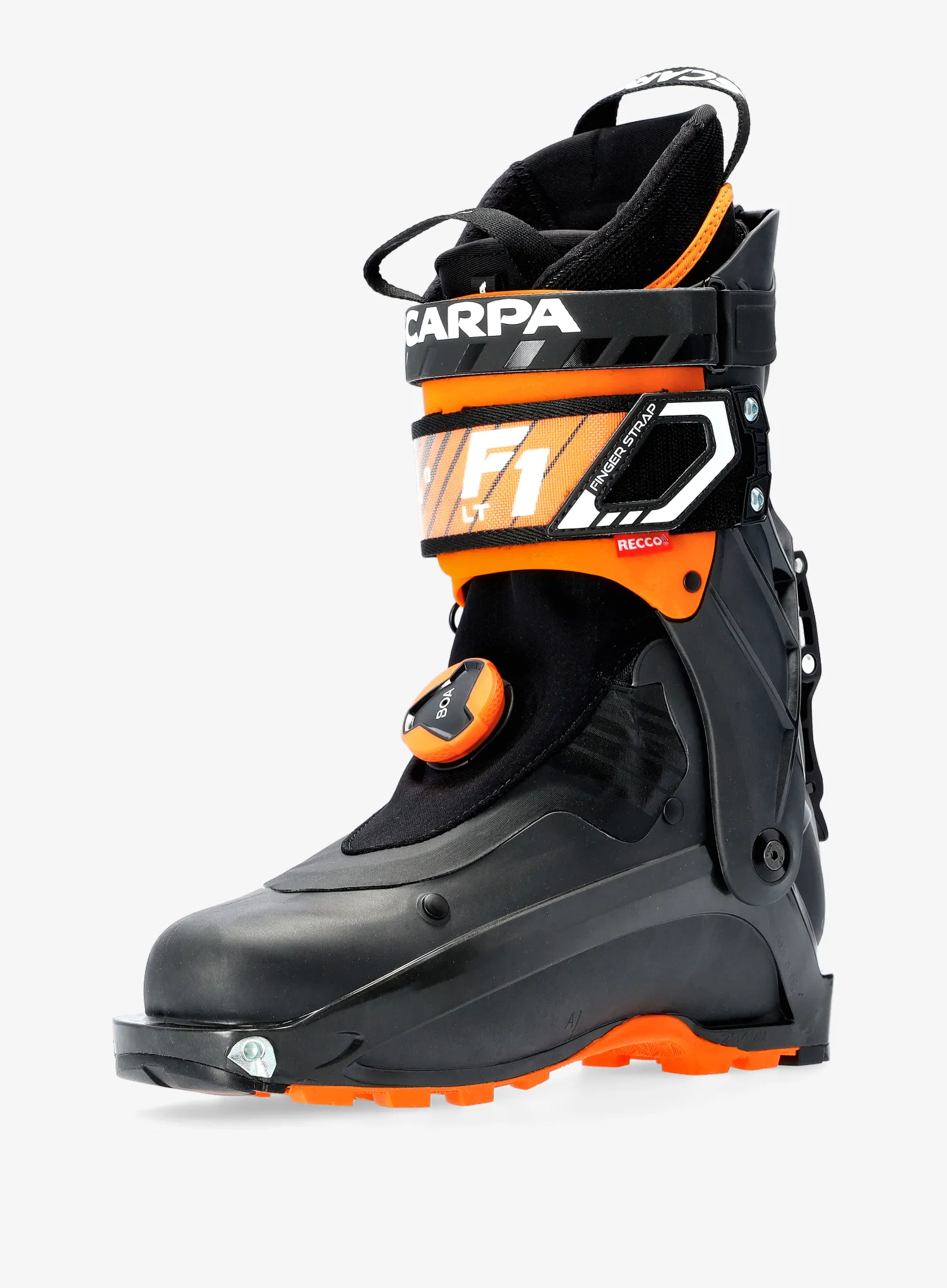 Skialpové boty Scarpa F1 LT - carbon/orange