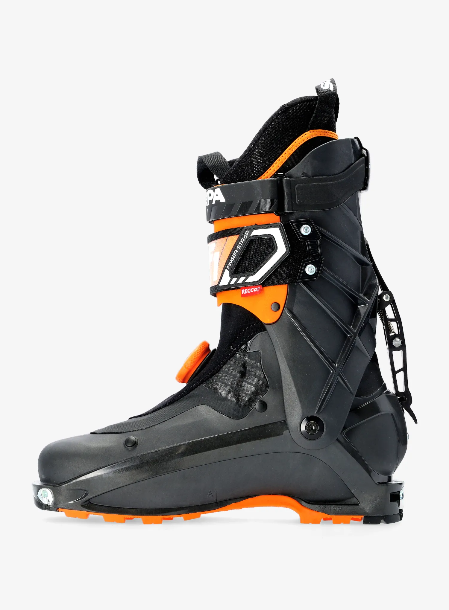 Skialpové boty Scarpa F1 LT - carbon/orange