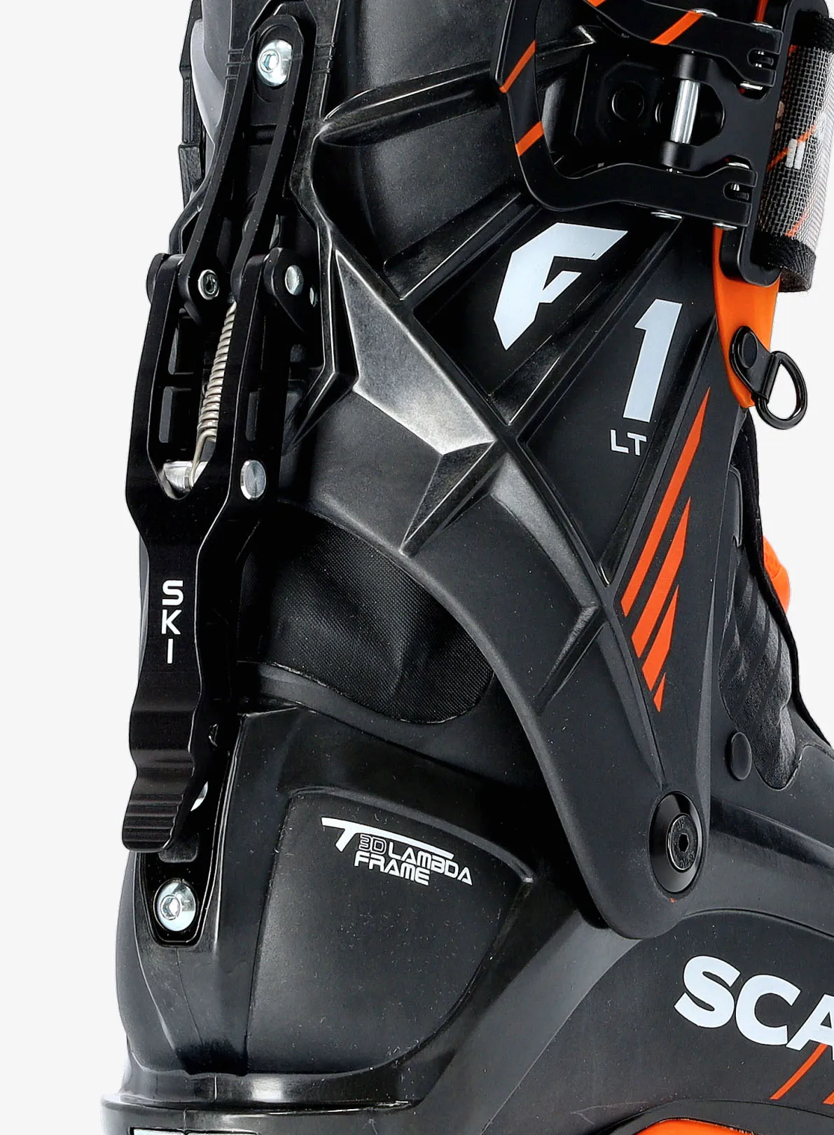 Skialpové boty Scarpa F1 LT - carbon/orange