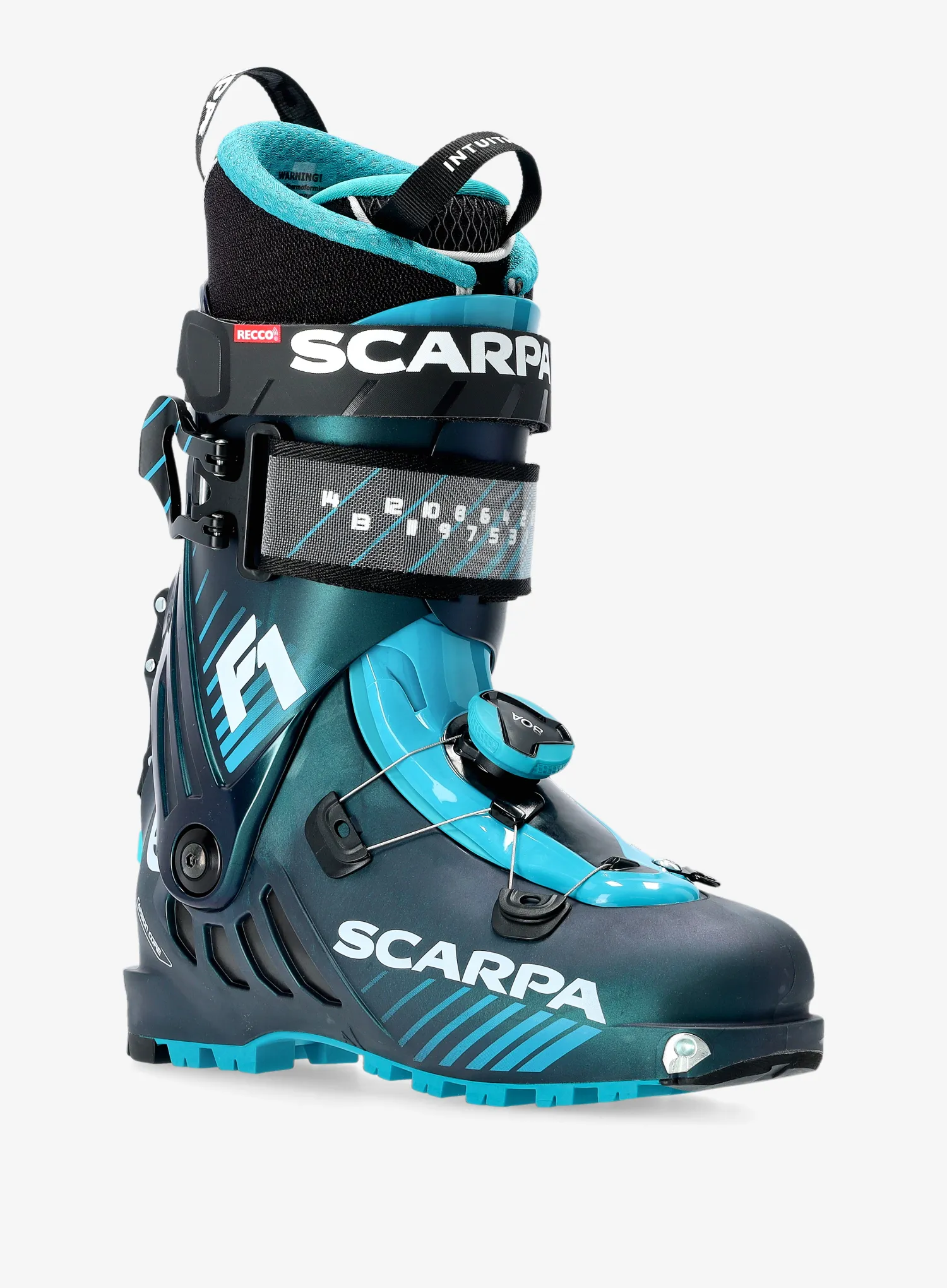 Skialpové boty Scarpa F1 - anthracite/ottanio