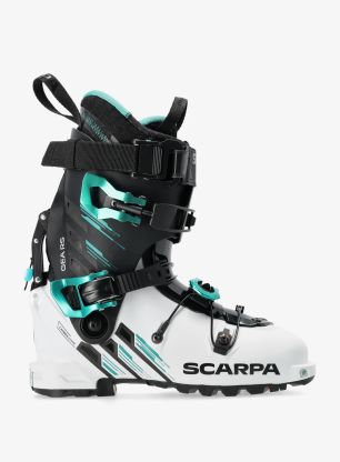 Dámské lyžařské boty Scarpa GEA RS - white/black/emerald