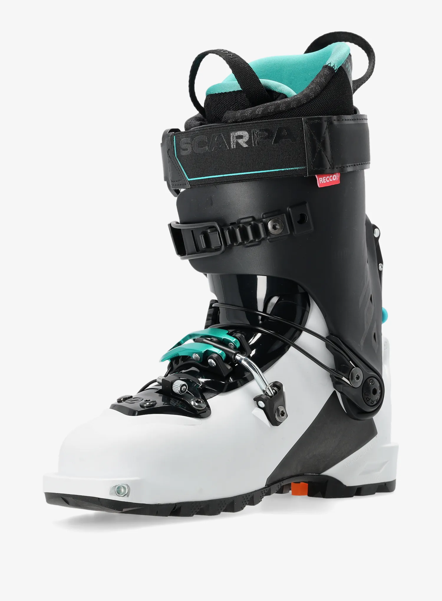 Dámské lyžařské boty Scarpa GEA RS - white/black/emerald