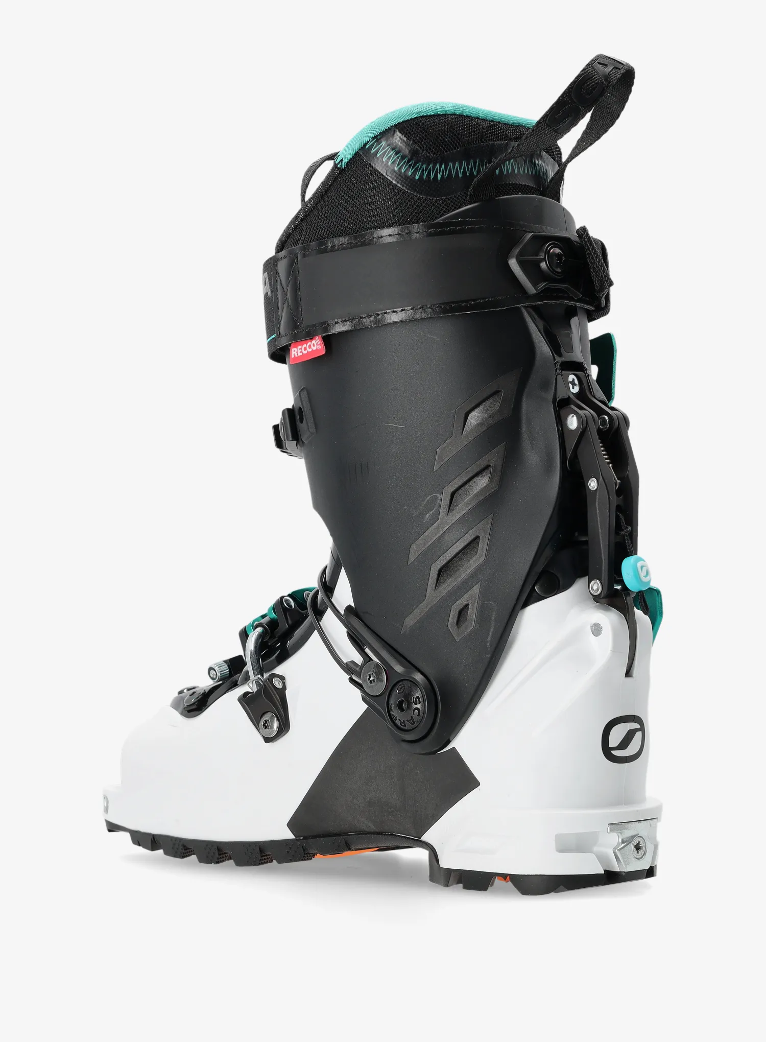 Dámské lyžařské boty Scarpa GEA RS - white/black/emerald