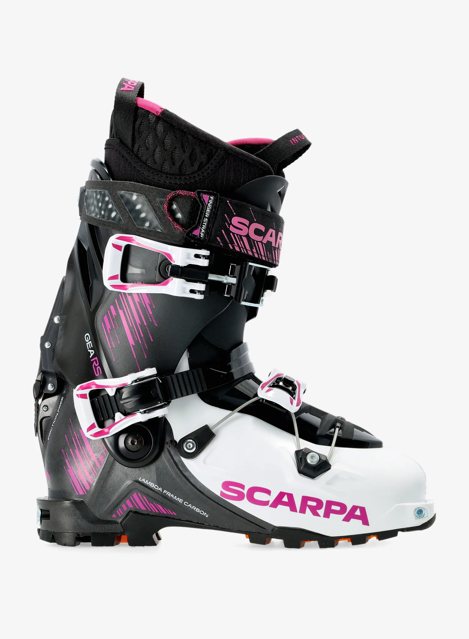 Dámské skialpové boty Scarpa Gea RS - white/black/rouge