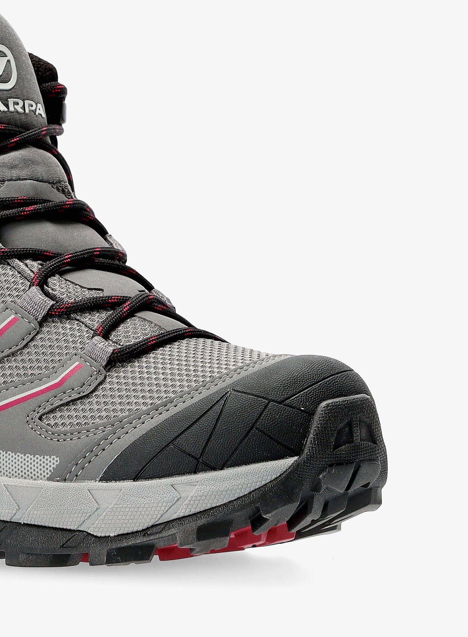 Dámské turistické boty Scarpa Maverick Mid GTX - gray/red plum