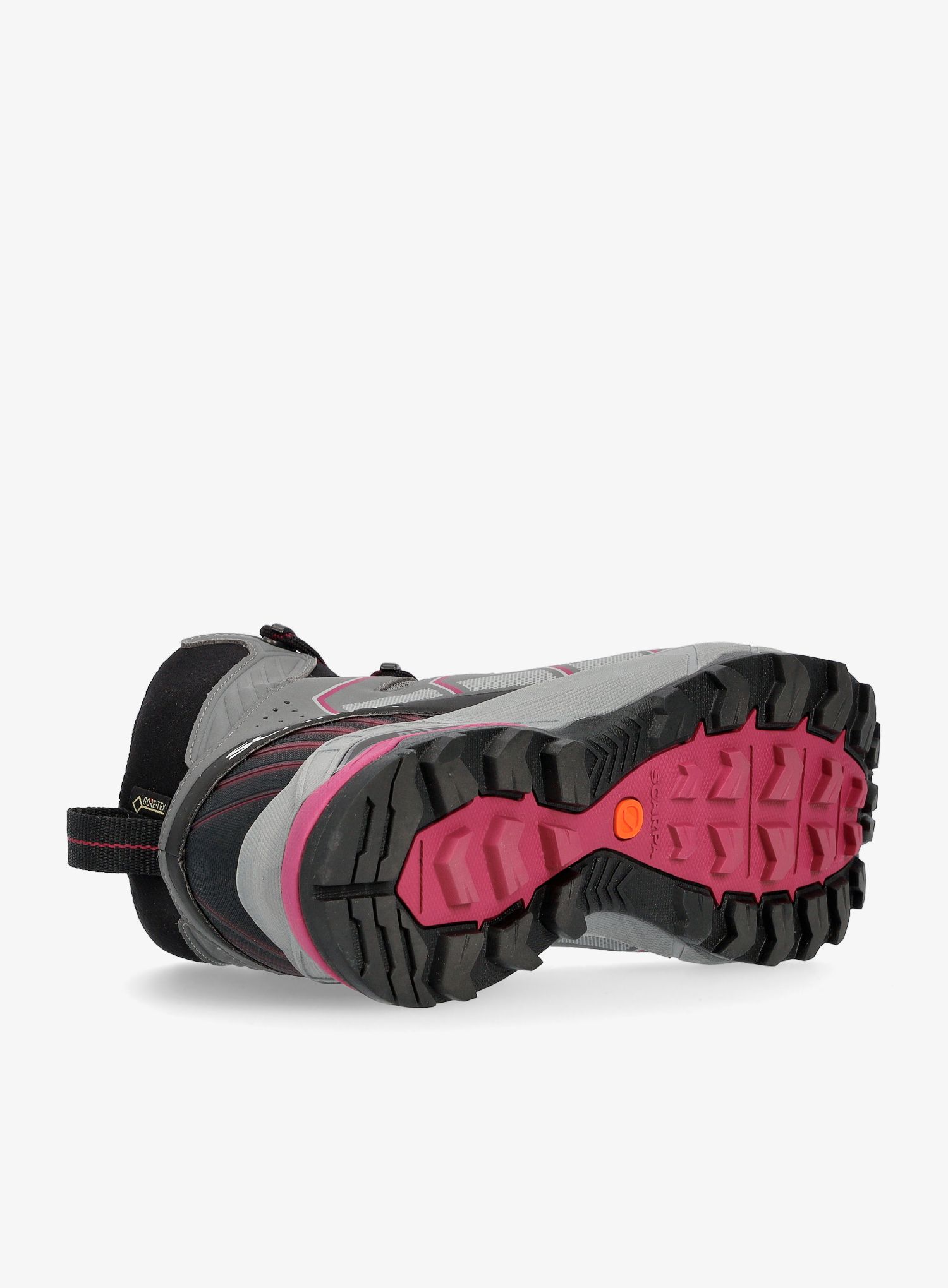 Dámské turistické boty Scarpa Maverick Mid GTX - gray/red plum