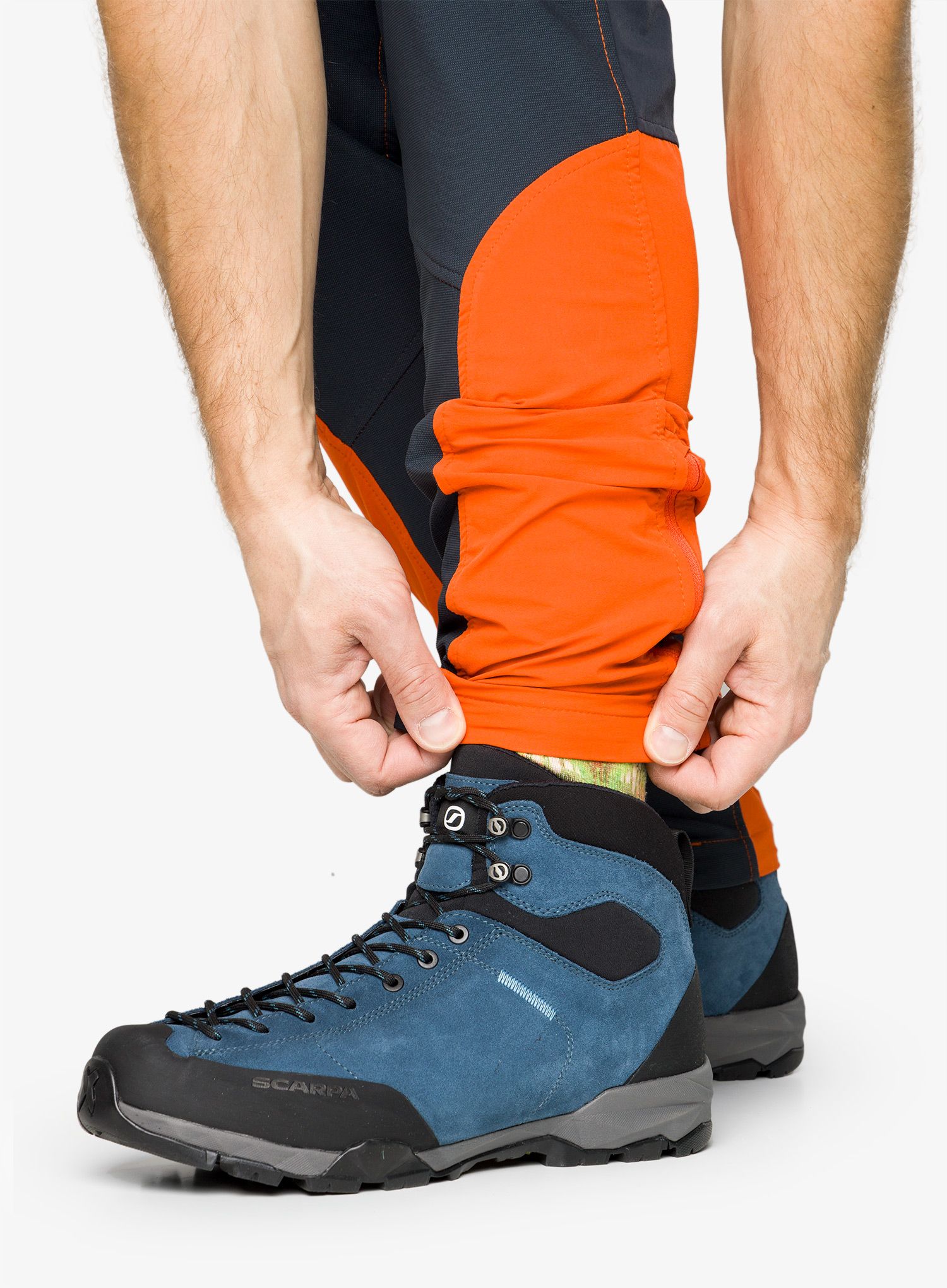 Turistické boty Scarpa Mojito Hike GTX - ocean/lightblue