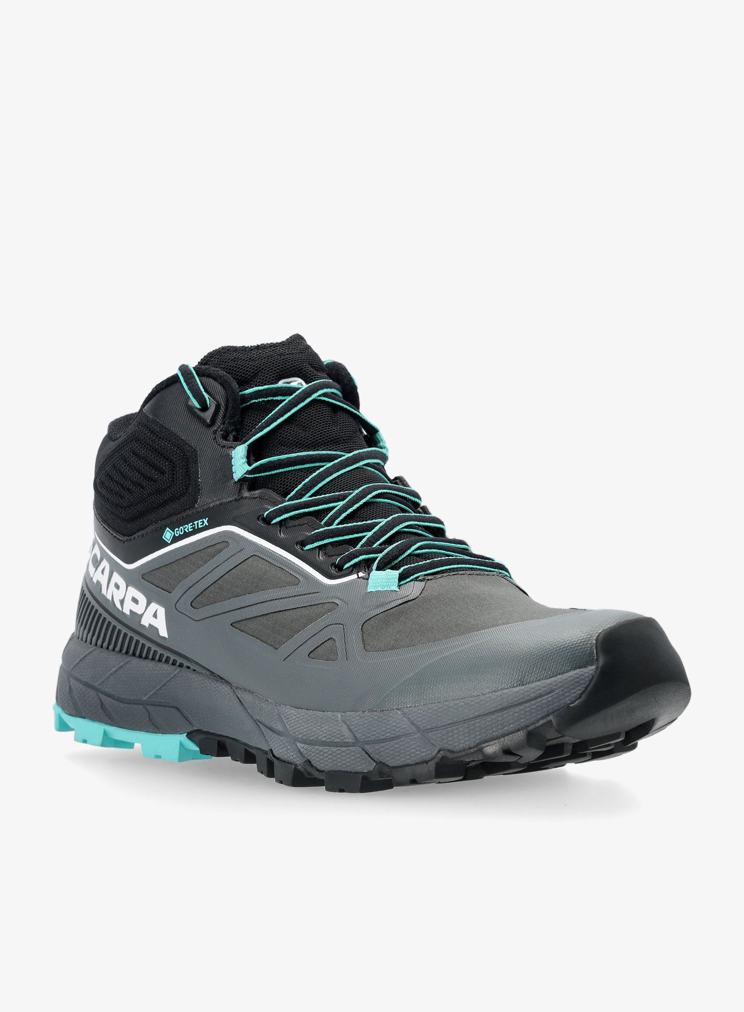 Dámská nástupová obuv Scarpa Rapid Mid GTX - ant/turquoise