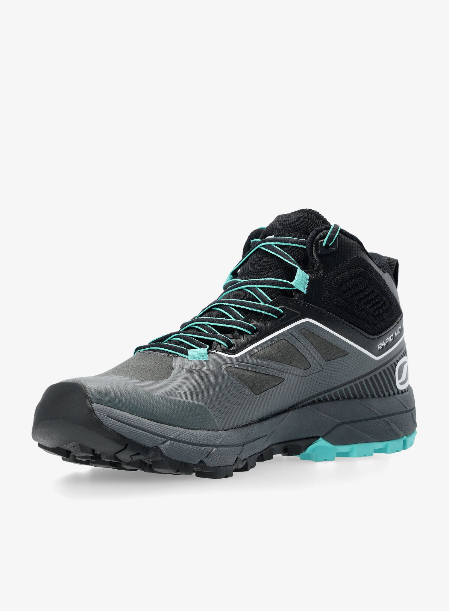 Dámská nástupová obuv Scarpa Rapid Mid GTX - ant/turquoise