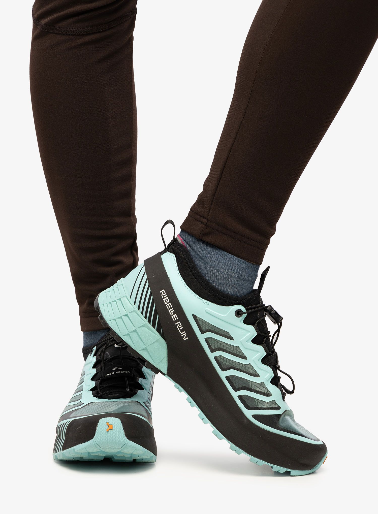 Dámské trailové boty Scarpa Ribelle Run - aqua/black