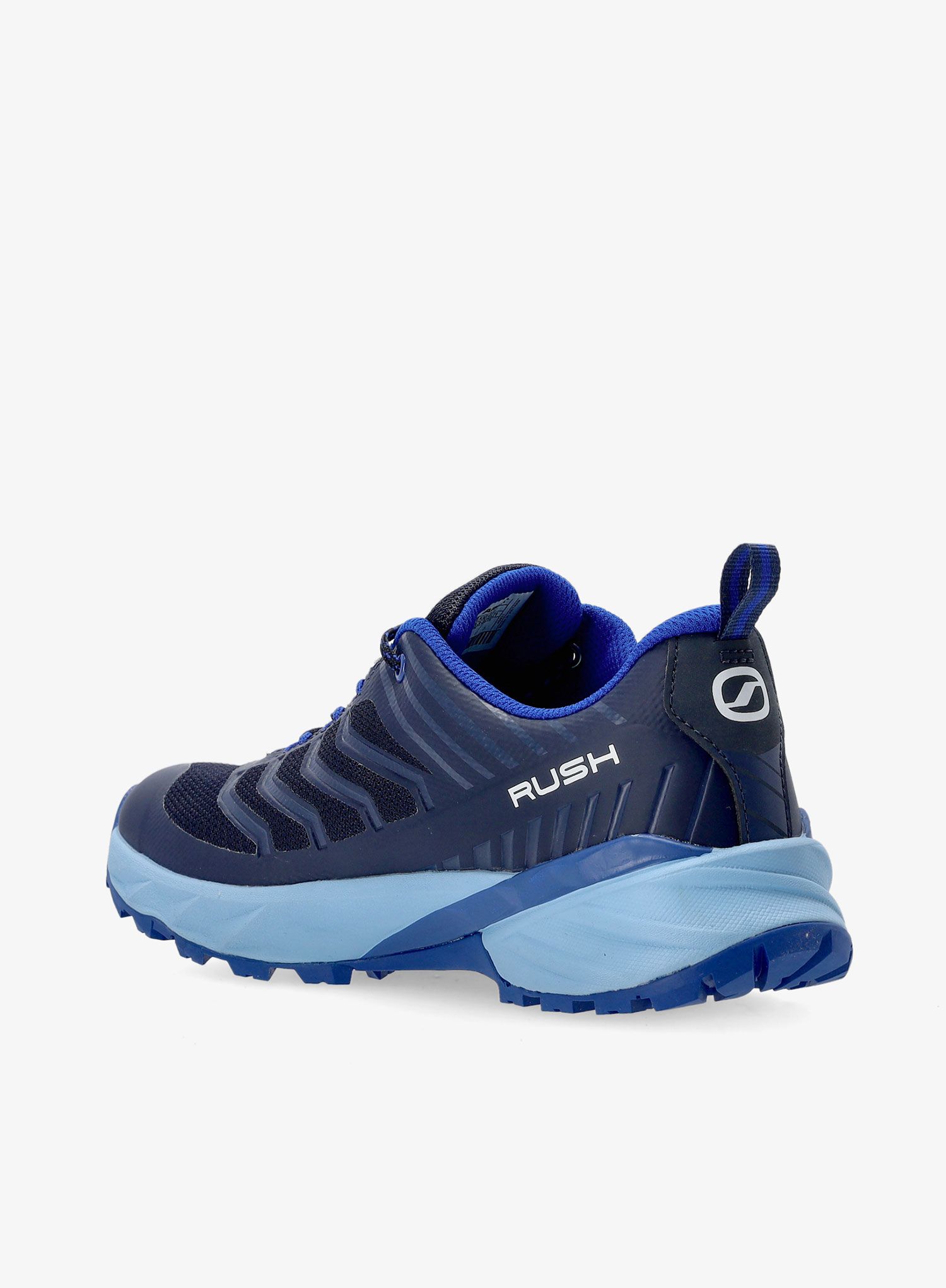 Dětské trekové boty Scarpa Rush Kid GTX - black/lake blue