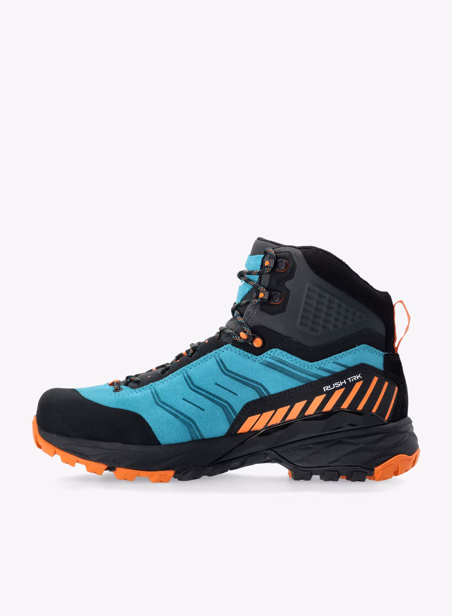 Vysoké trekové boty Scarpa Rush TRK GTX - pagoda blue/mango