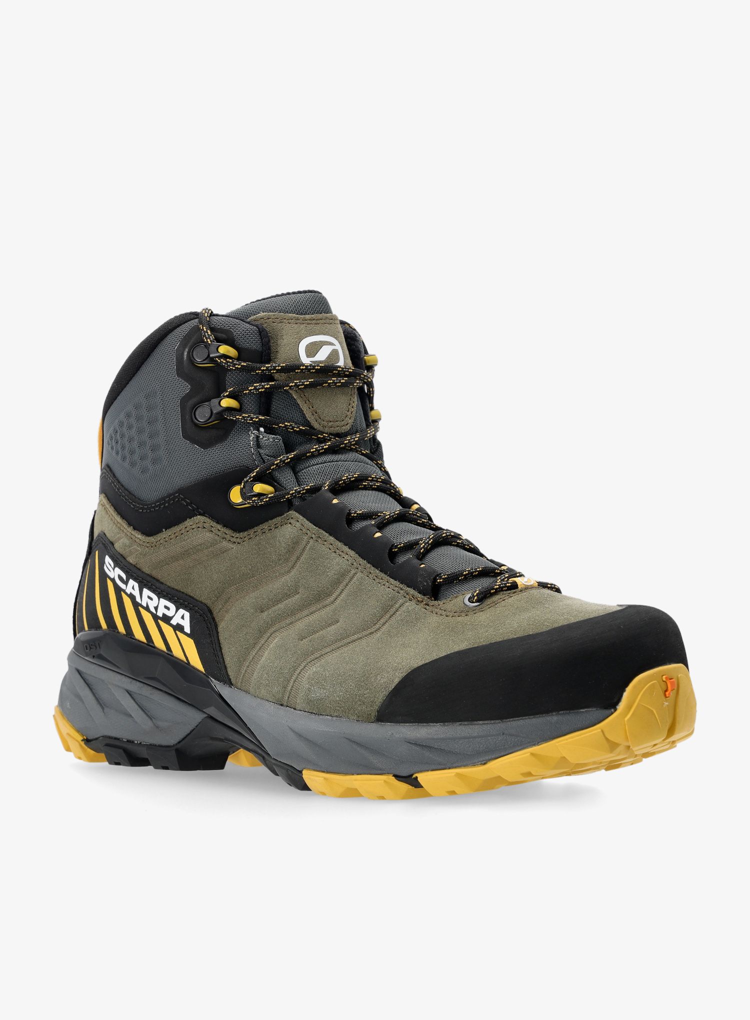 Trekové boty pánské Scarpa Rush TRK GTX - mustard/military